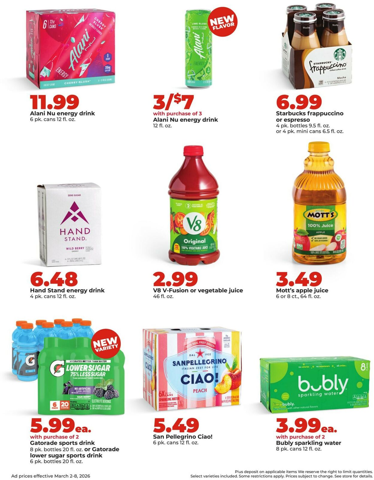 Catalogue HyVee from 03/02/2026