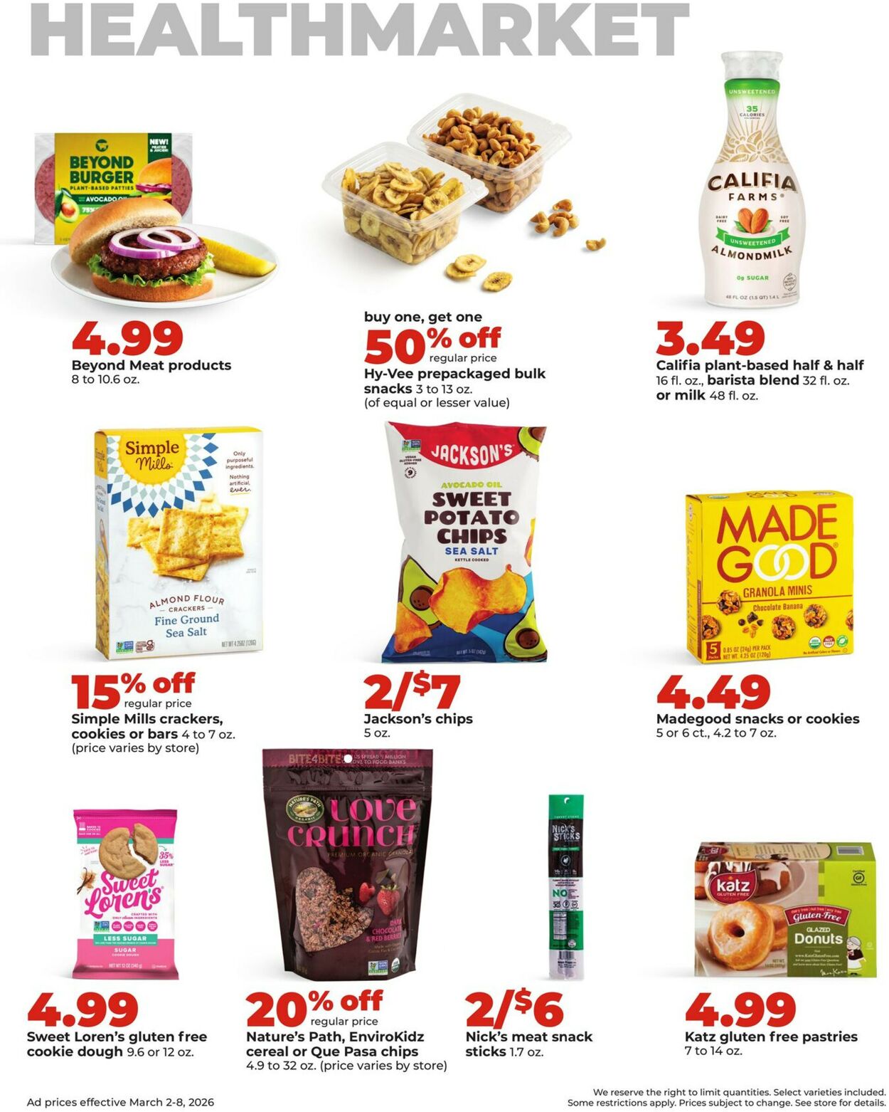 Catalogue HyVee from 03/02/2026