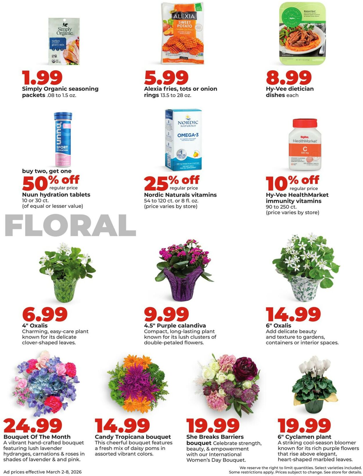 Catalogue HyVee from 03/02/2026