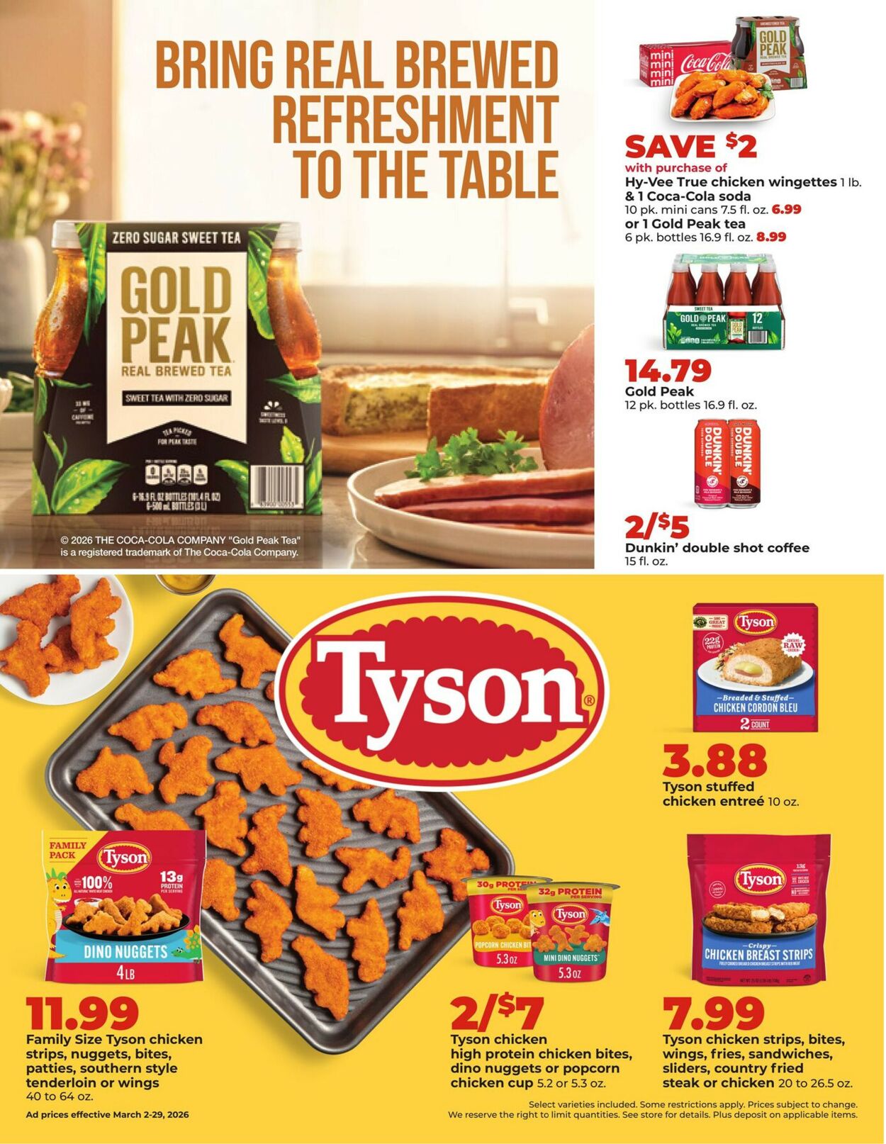 Catalogue HyVee from 03/02/2026