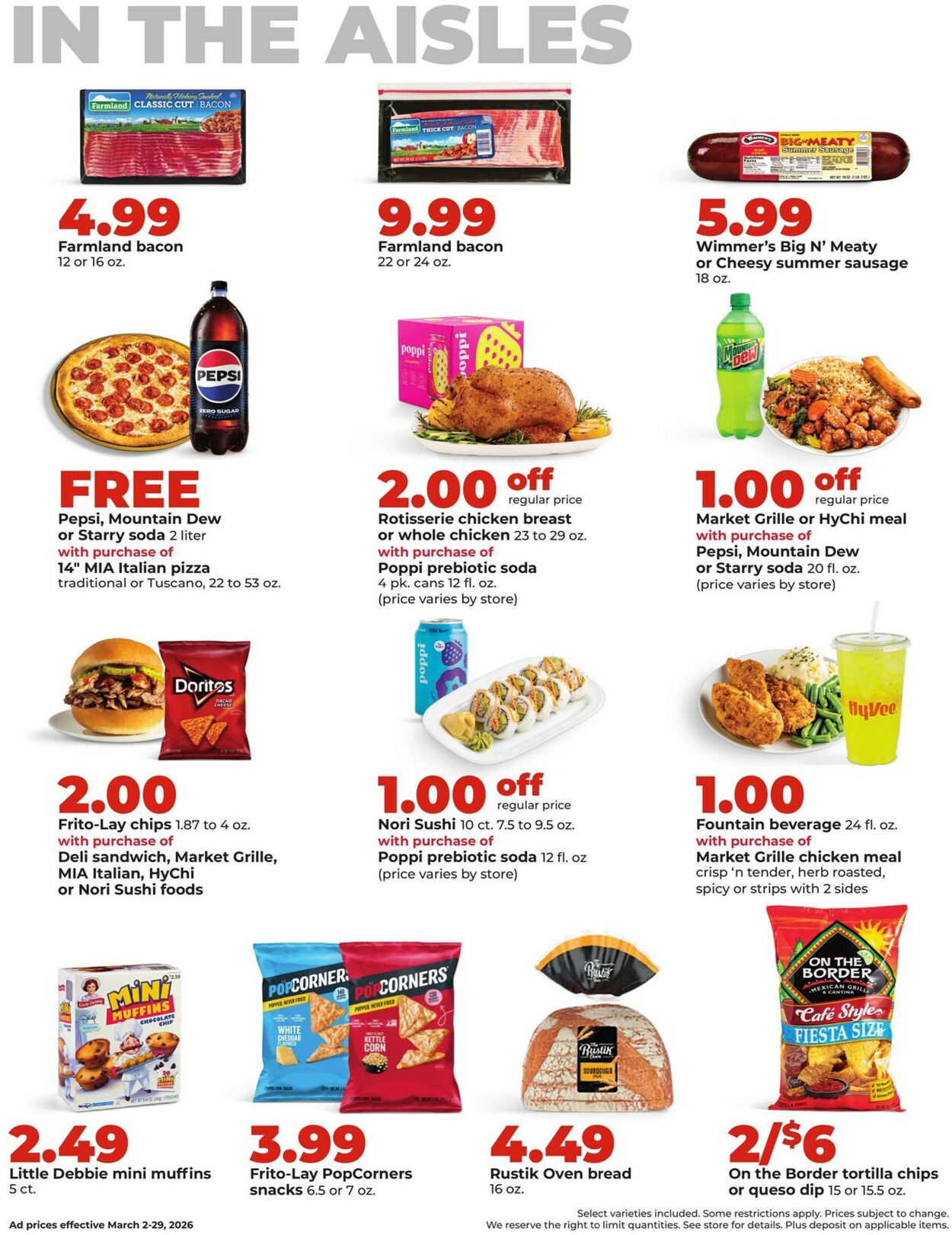 Catalogue HyVee from 03/02/2026