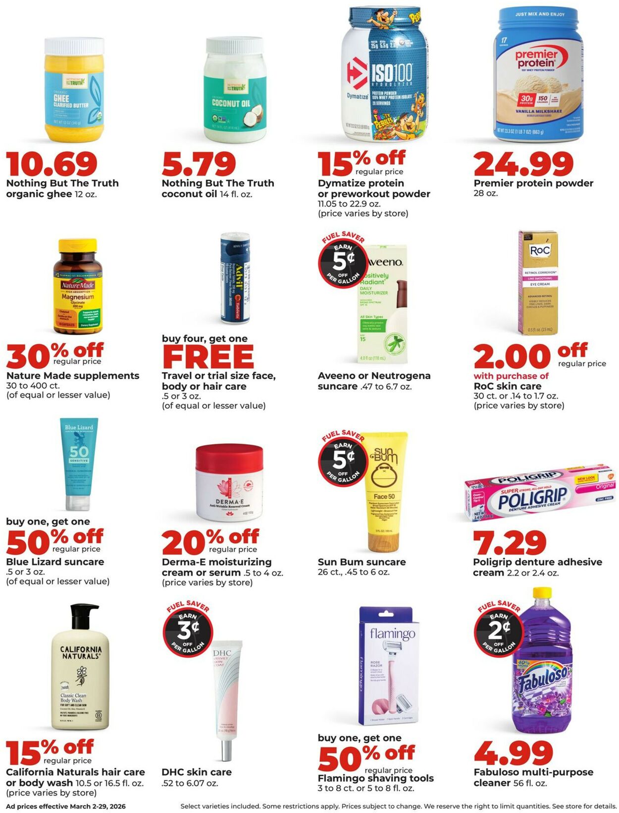 Catalogue HyVee from 03/02/2026
