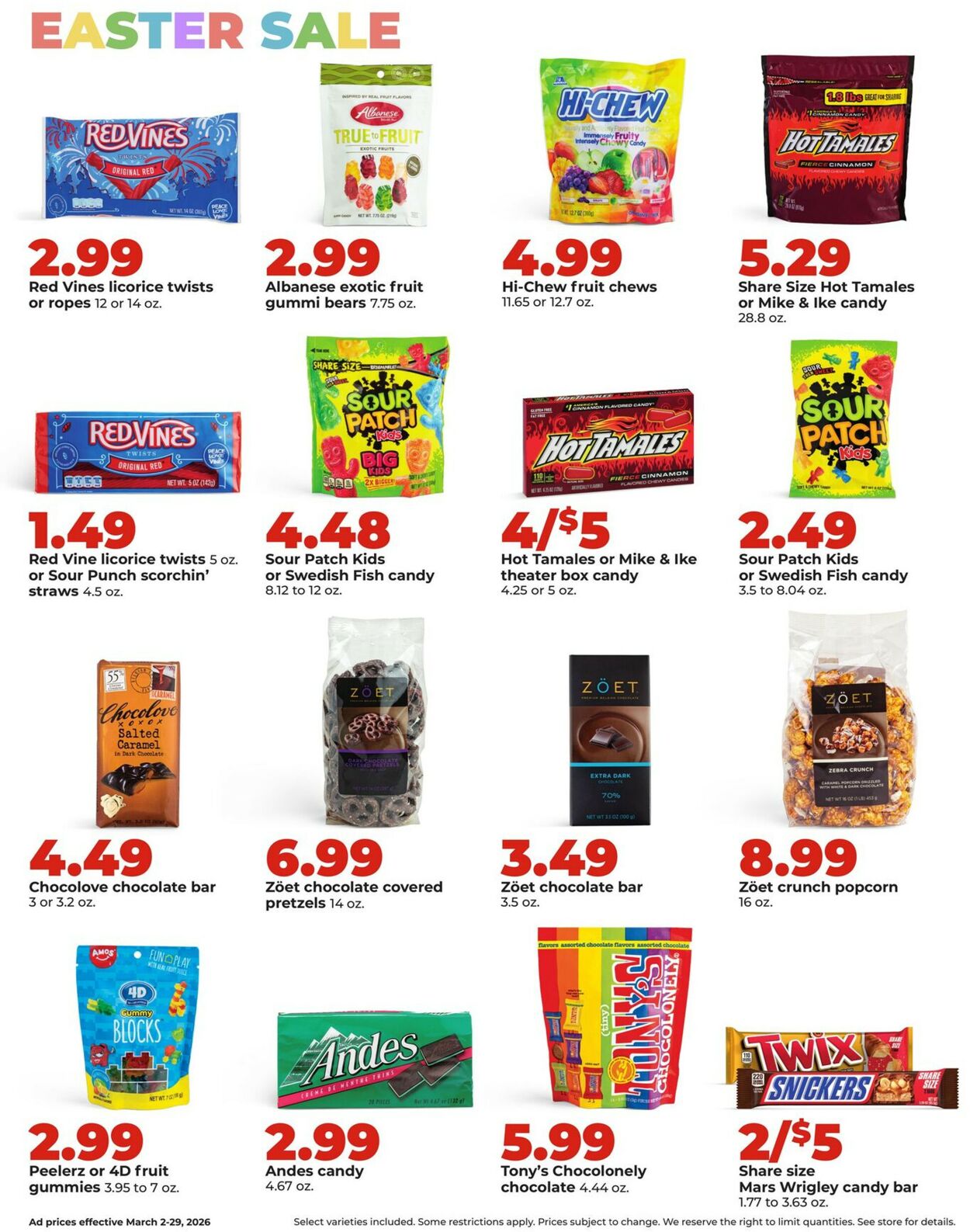 Catalogue HyVee from 03/02/2026