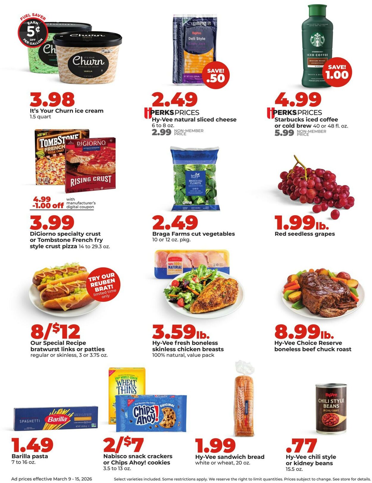 Catalogue HyVee from 03/09/2026