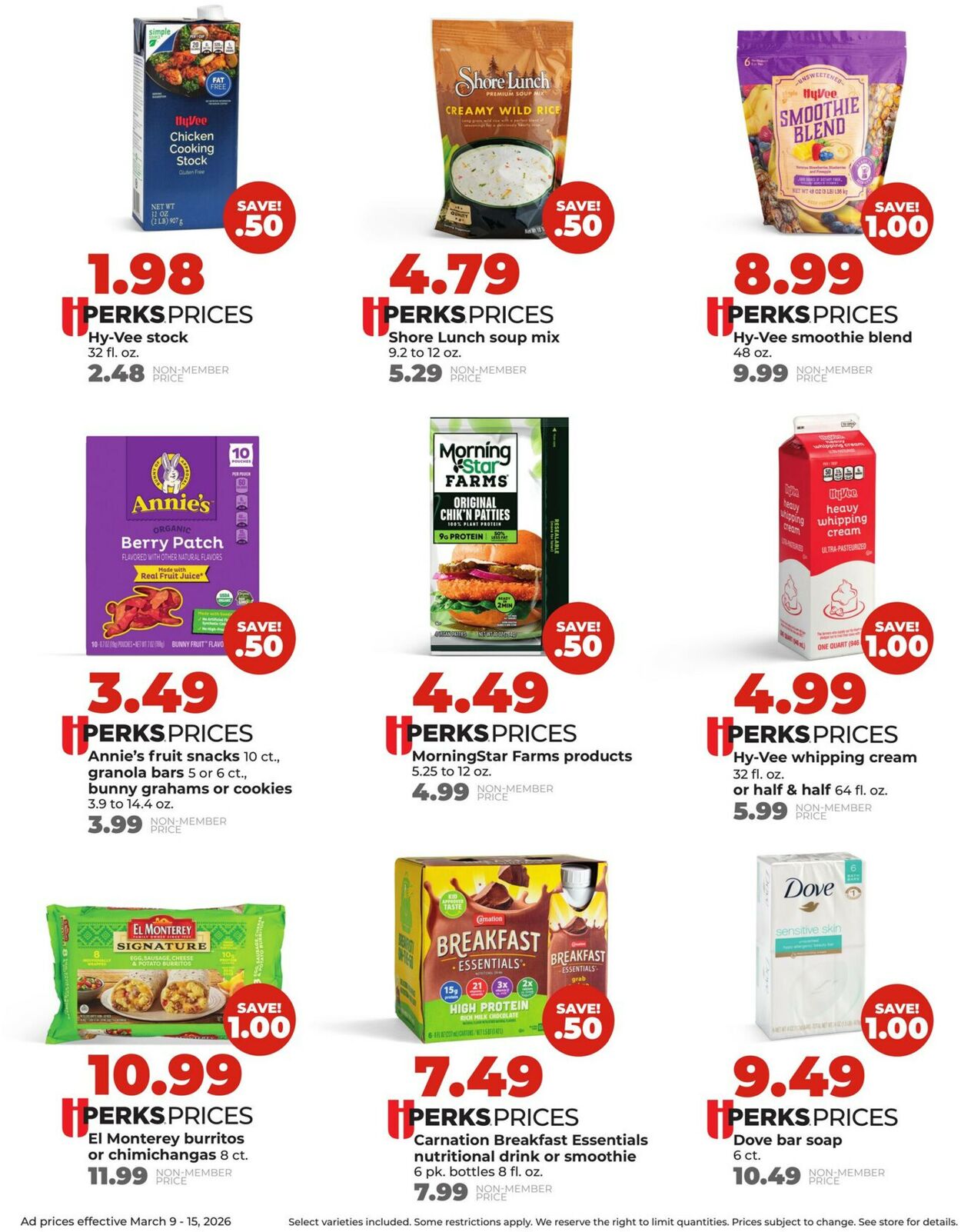 Catalogue HyVee from 03/09/2026