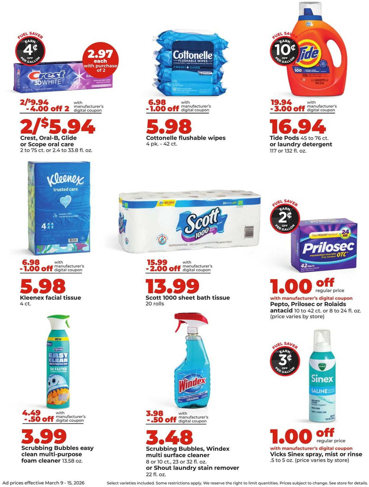 Catalogue HyVee from 03/09/2026
