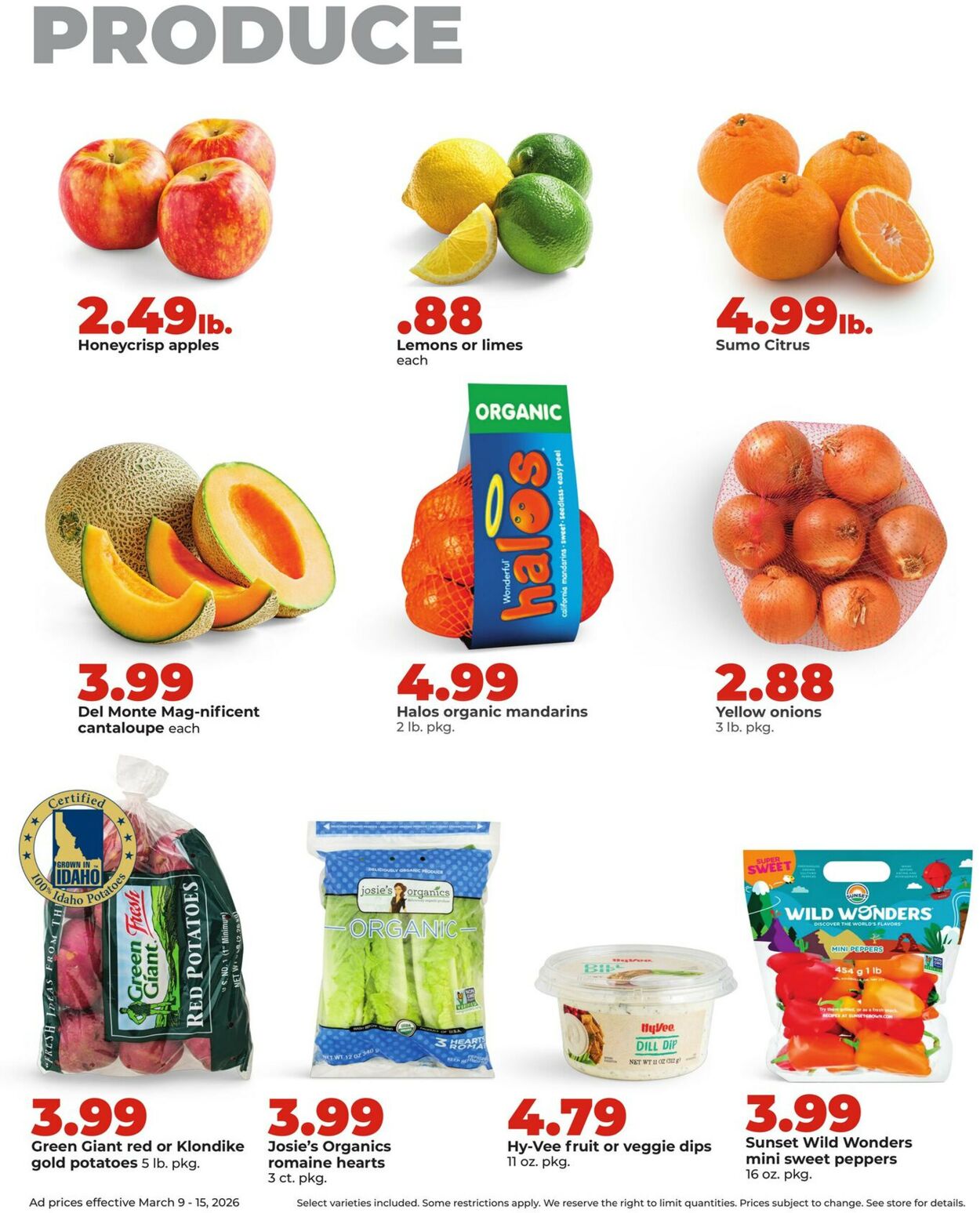 Catalogue HyVee from 03/09/2026