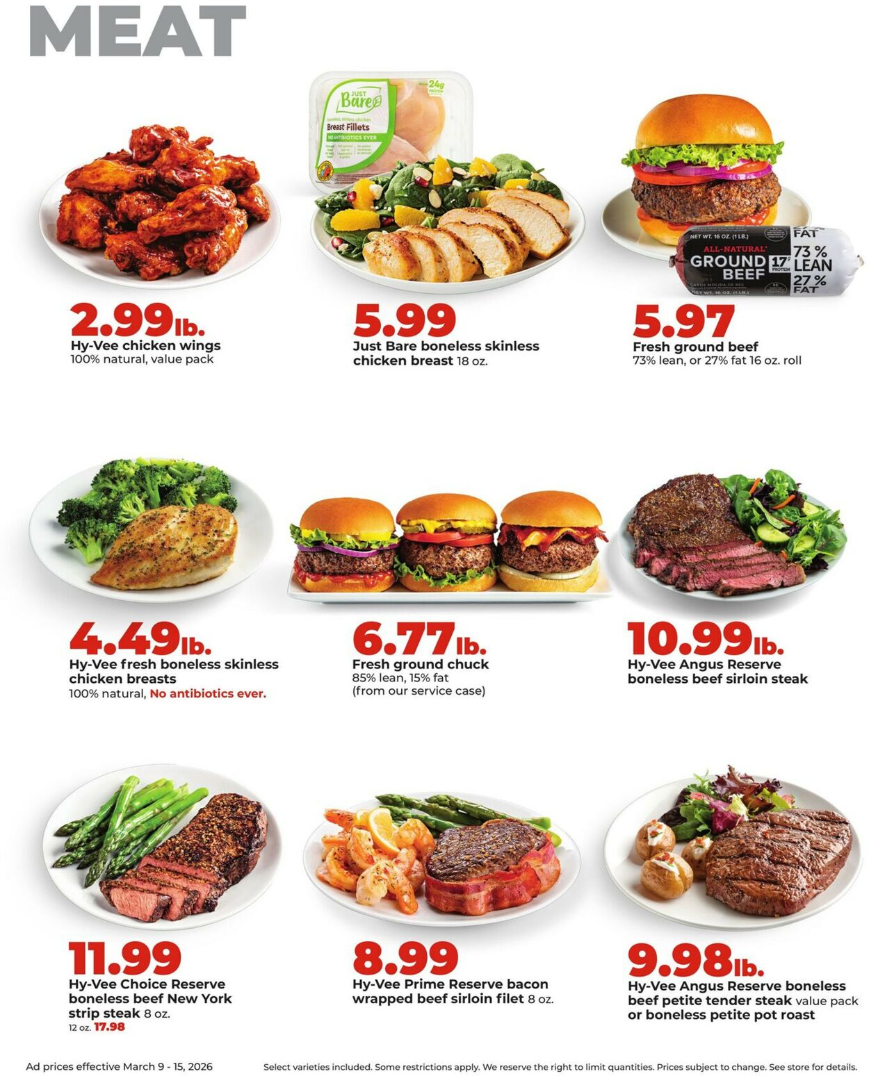 Catalogue HyVee from 03/09/2026