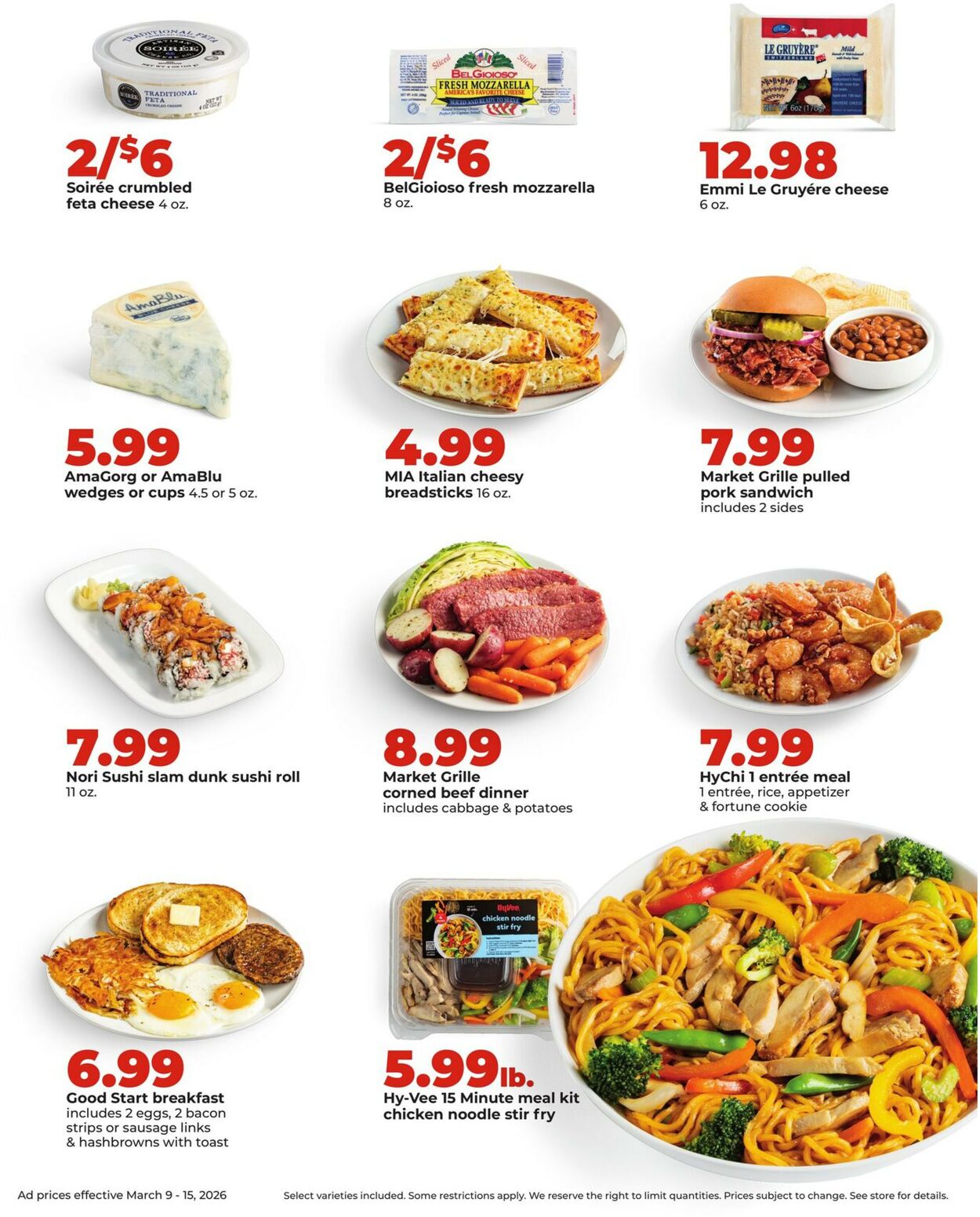 Catalogue HyVee from 03/09/2026