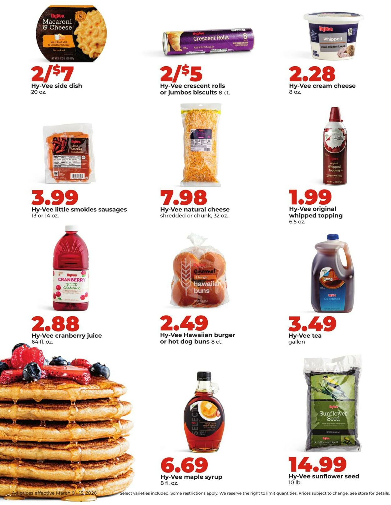 Catalogue HyVee from 03/09/2026