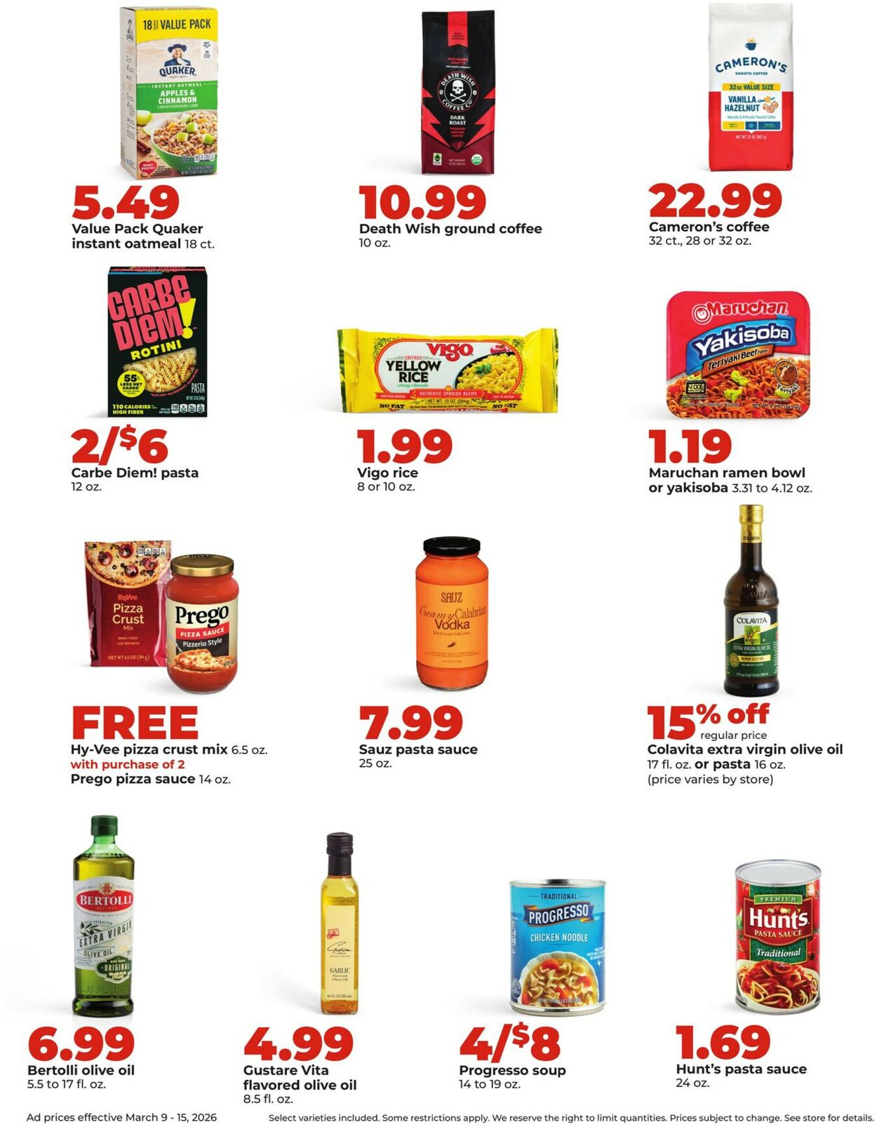 Catalogue HyVee from 03/09/2026