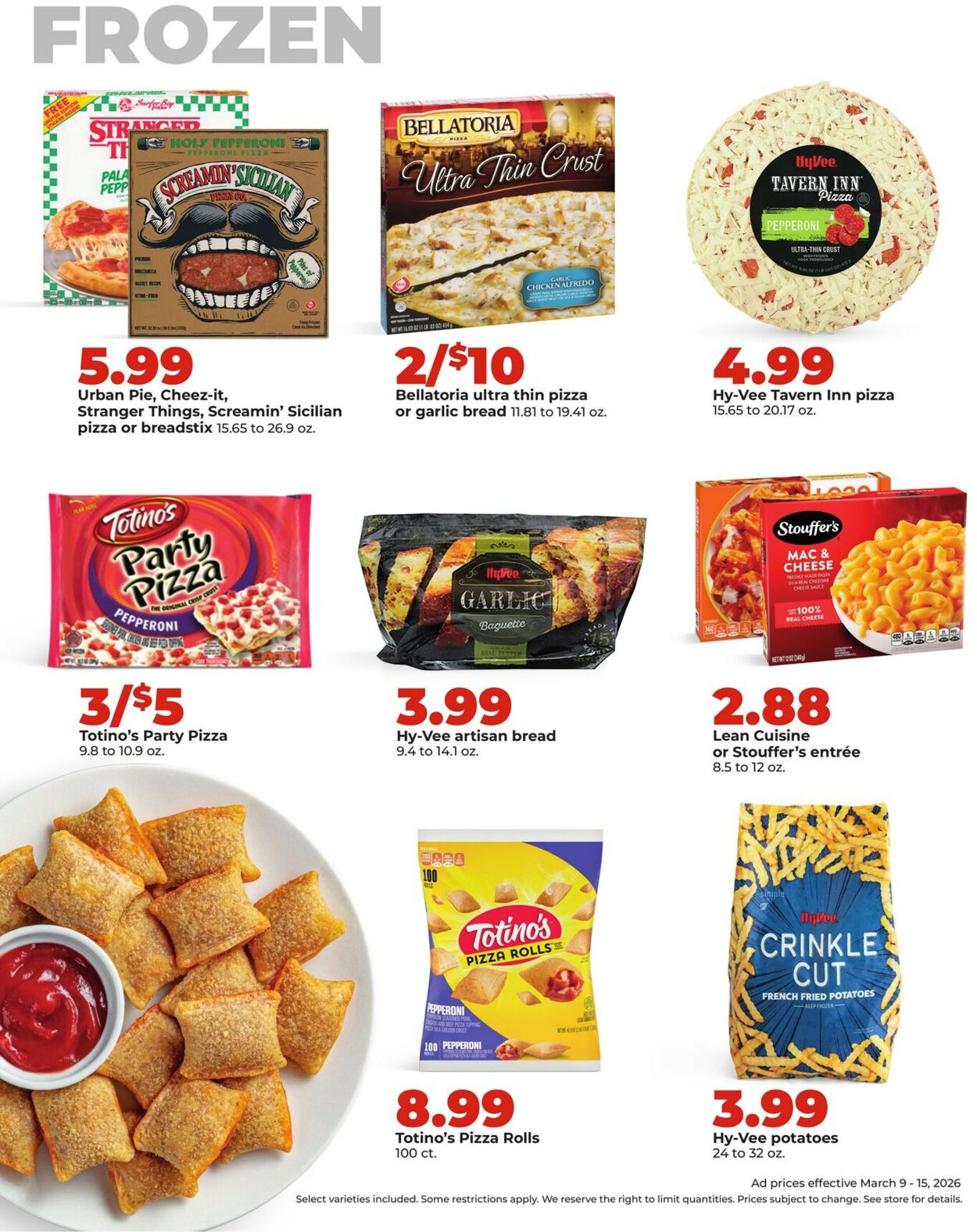 Catalogue HyVee from 03/09/2026