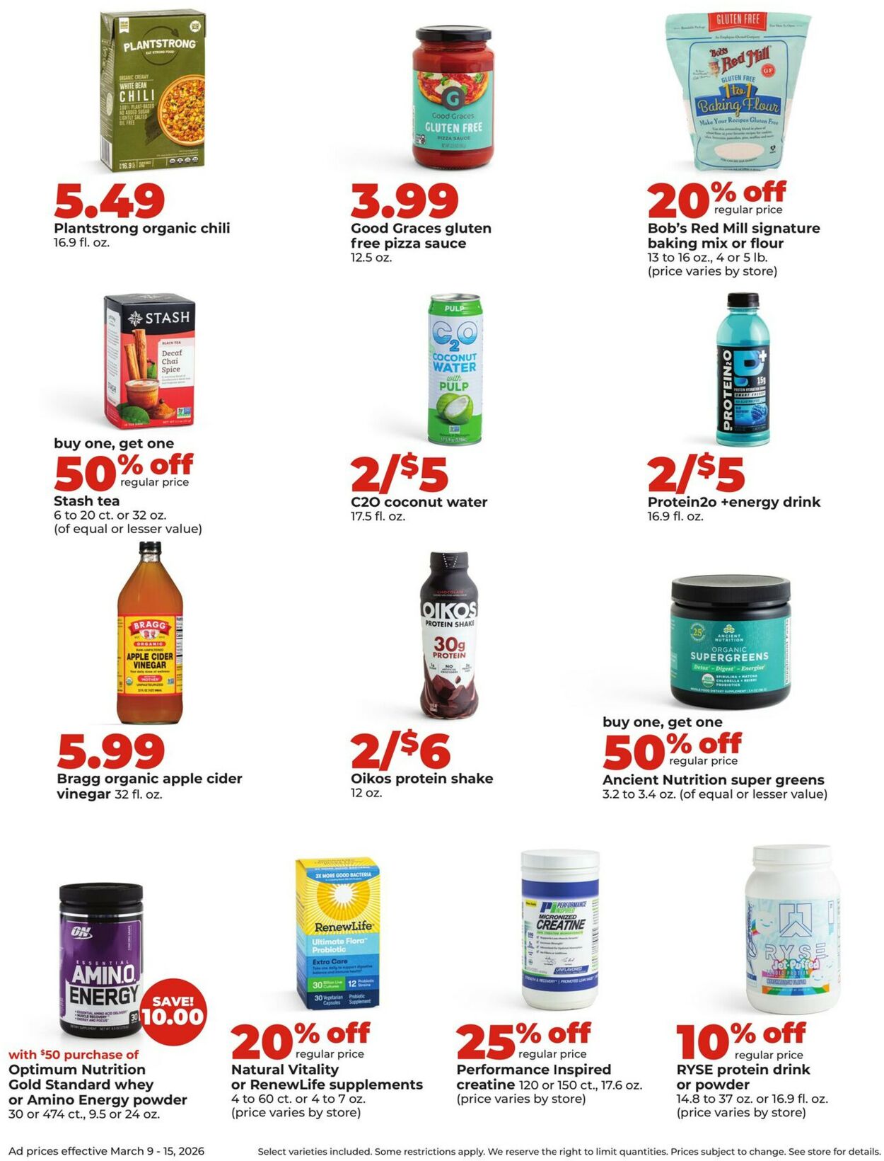Catalogue HyVee from 03/09/2026