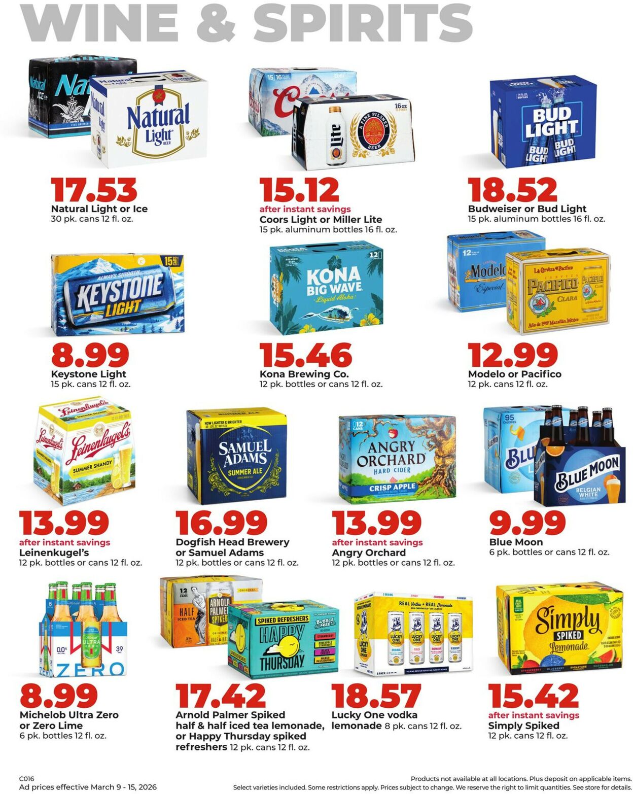Catalogue HyVee from 03/09/2026