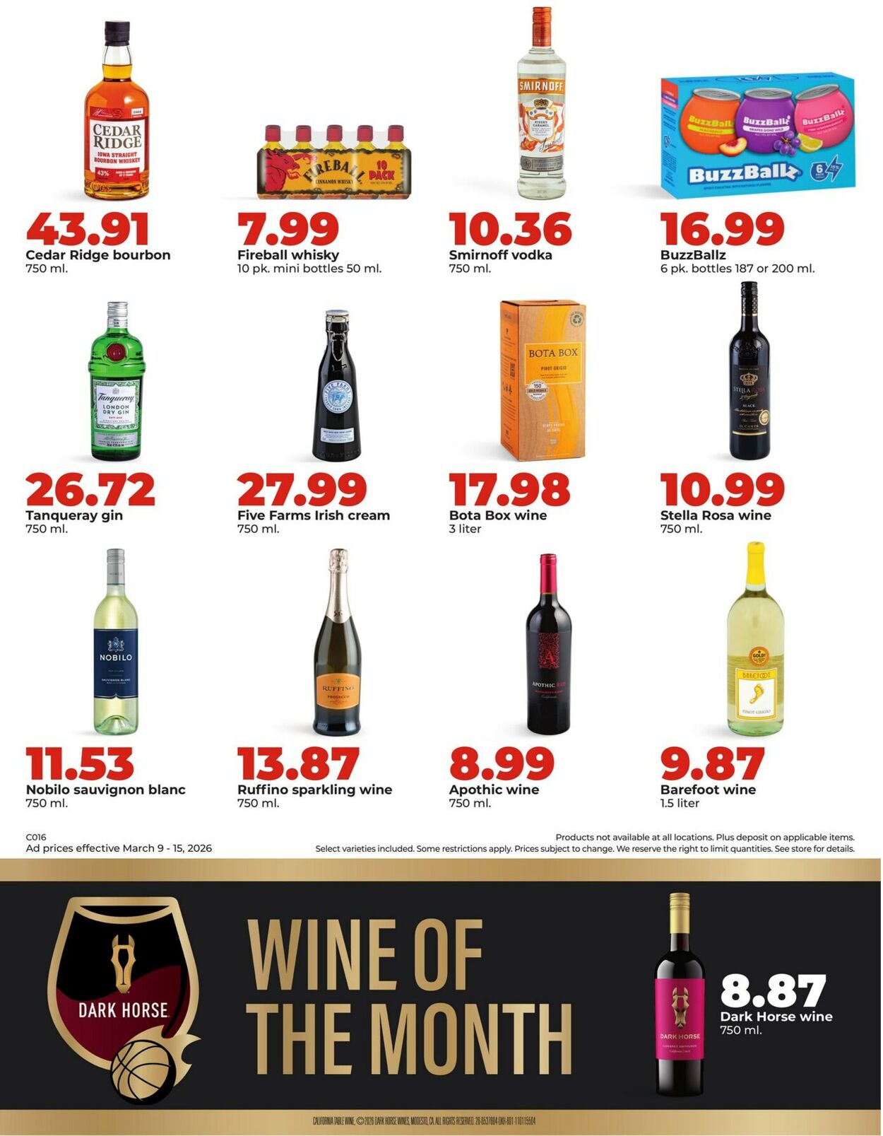 Catalogue HyVee from 03/09/2026