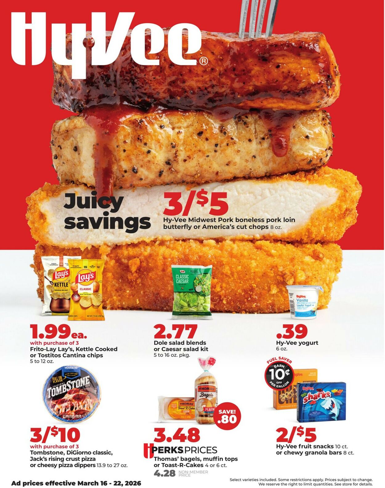Catalogue HyVee from 03/16/2026