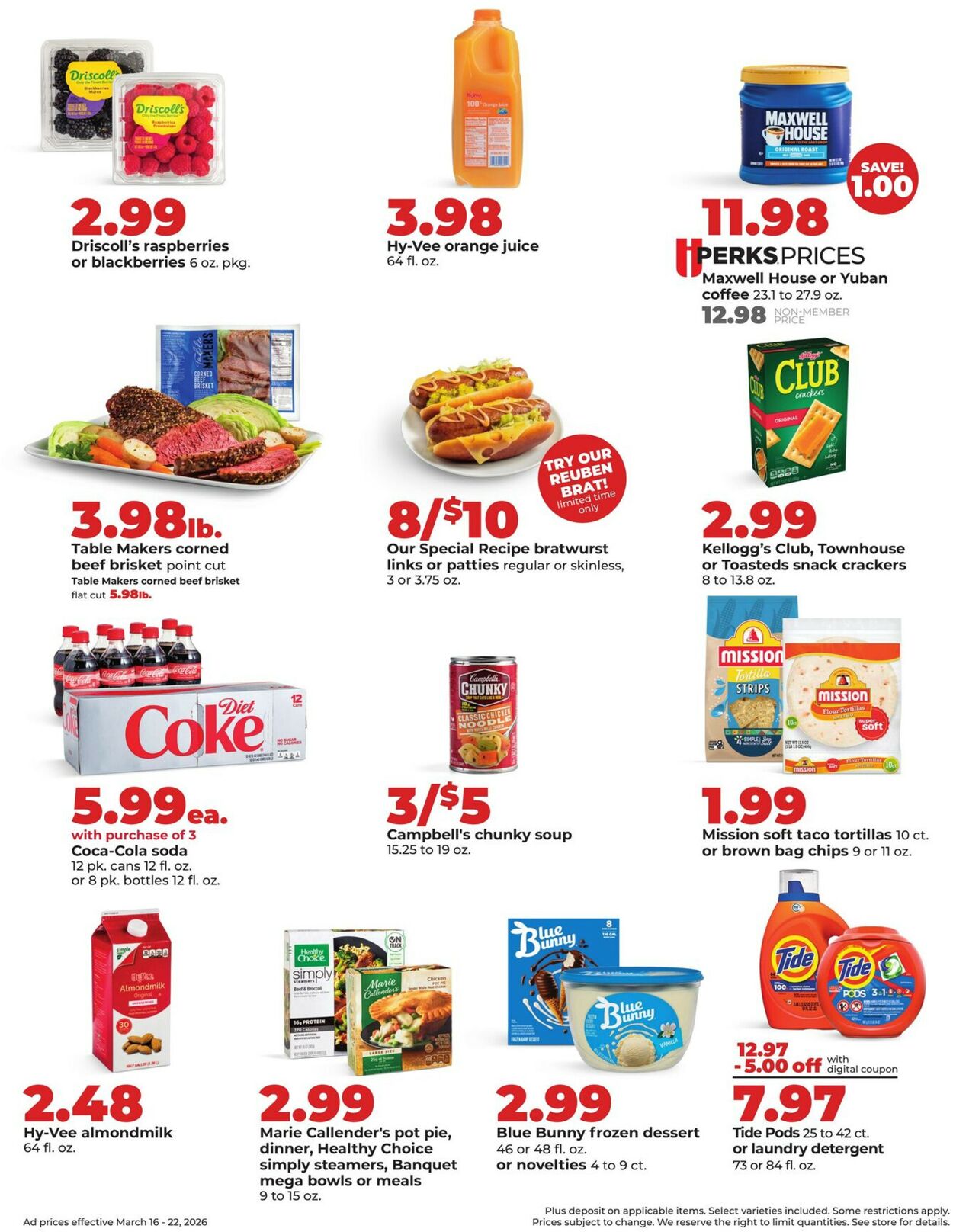 Catalogue HyVee from 03/16/2026