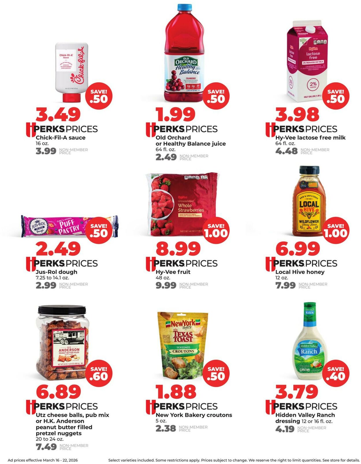 Catalogue HyVee from 03/16/2026