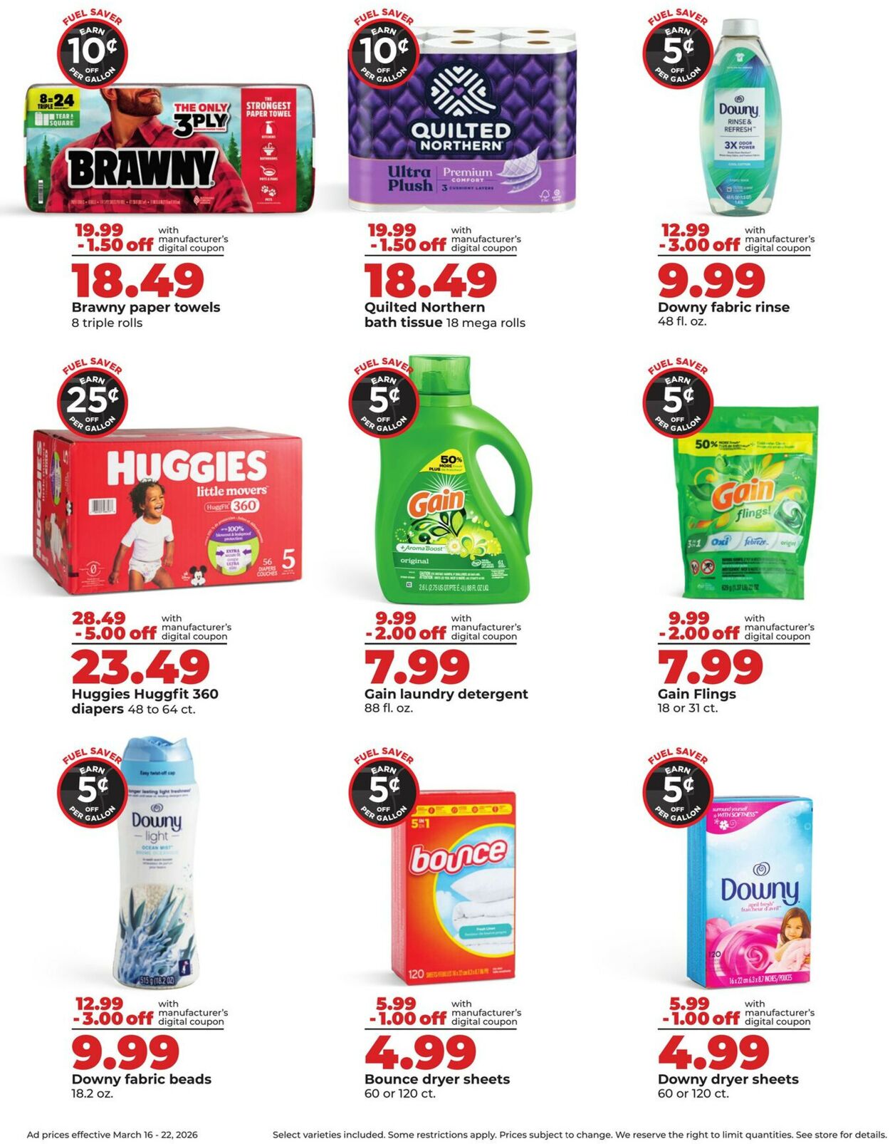 Catalogue HyVee from 03/16/2026