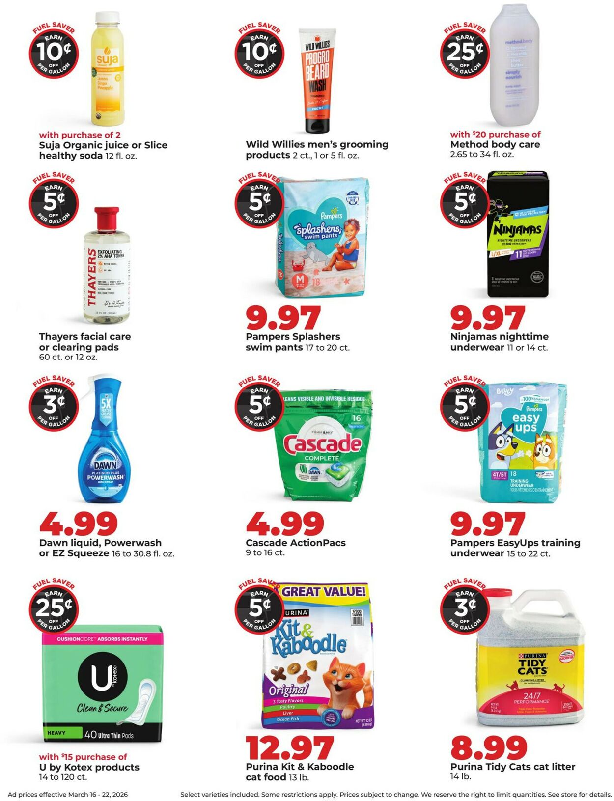 Catalogue HyVee from 03/16/2026