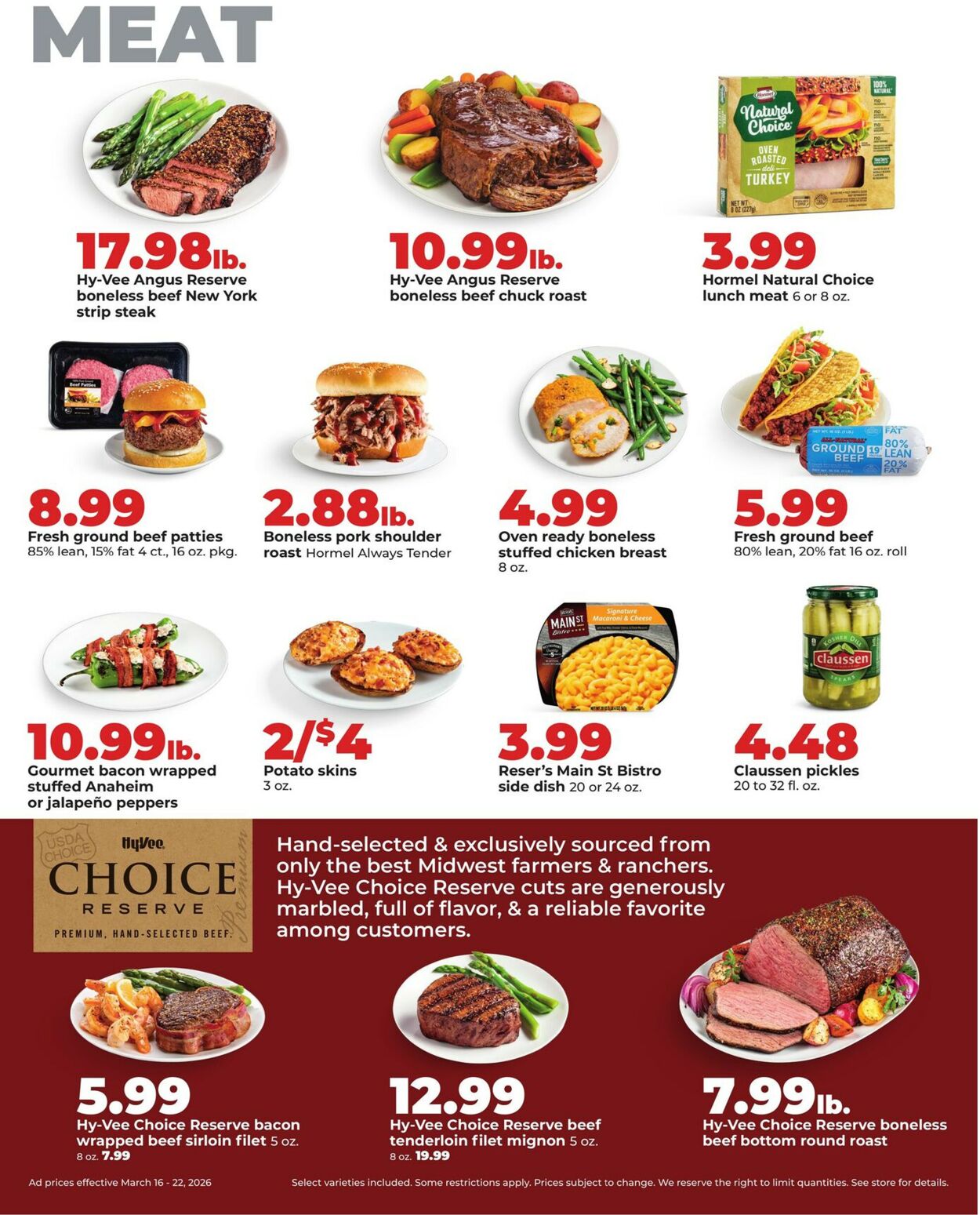 Catalogue HyVee from 03/16/2026