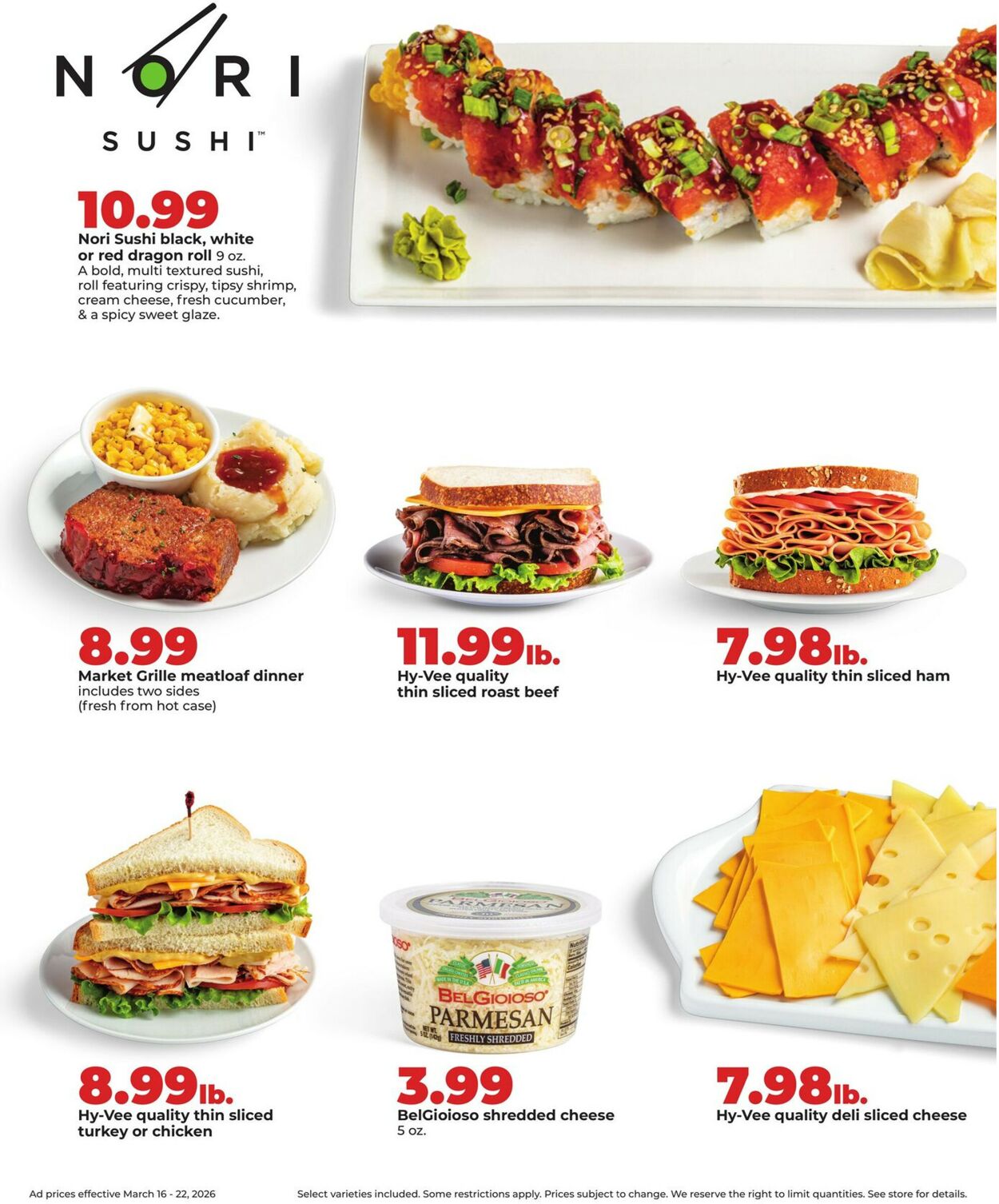 Catalogue HyVee from 03/16/2026