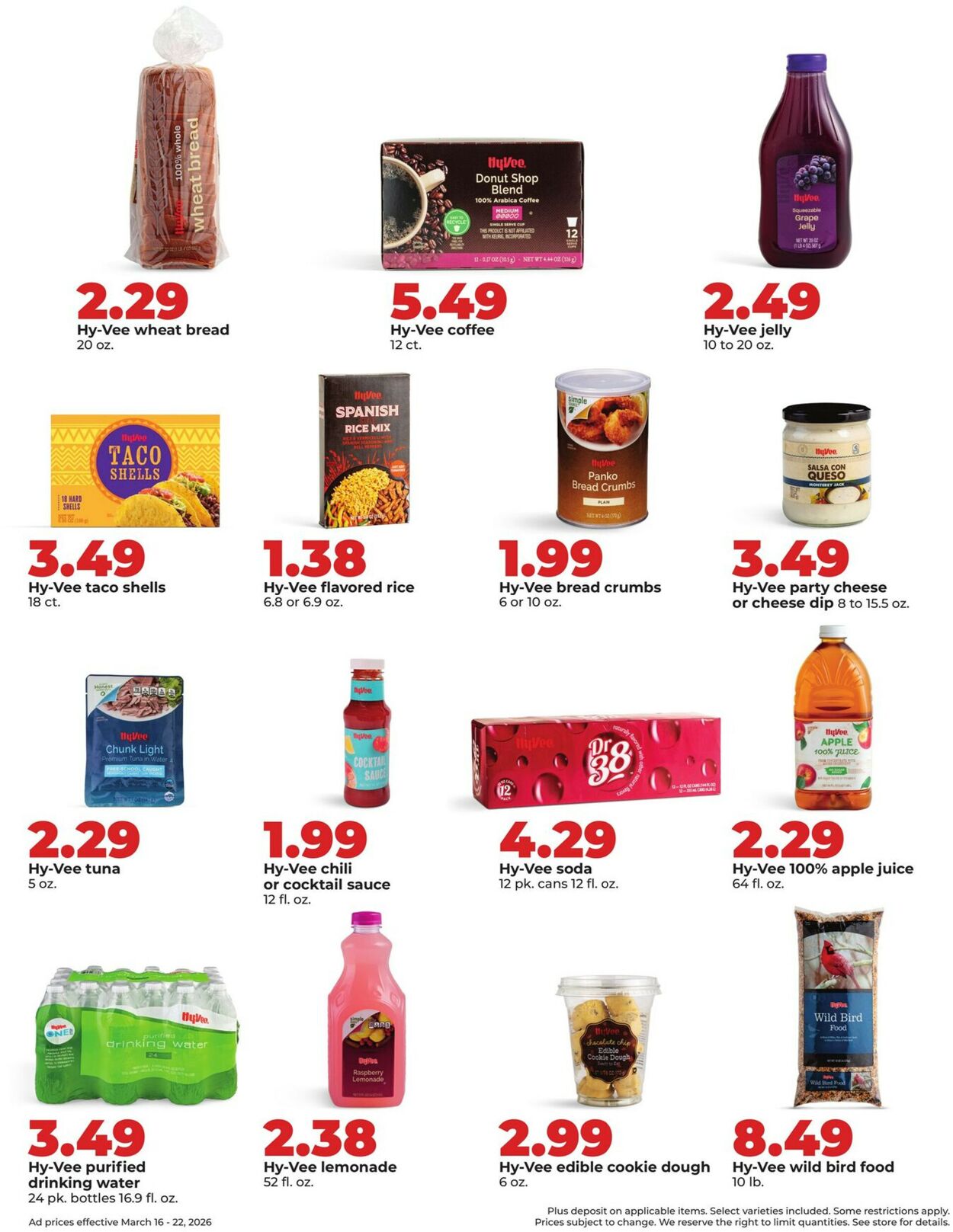 Catalogue HyVee from 03/16/2026