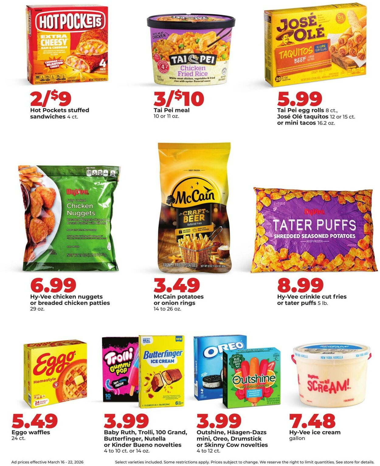 Catalogue HyVee from 03/16/2026
