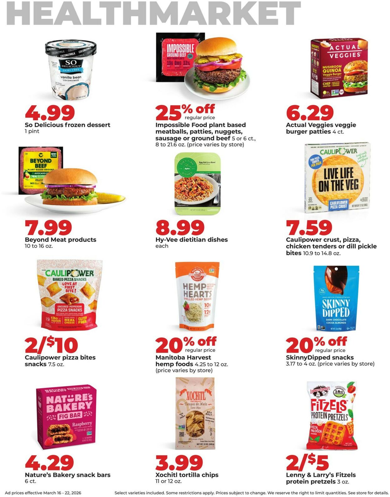 Catalogue HyVee from 03/16/2026