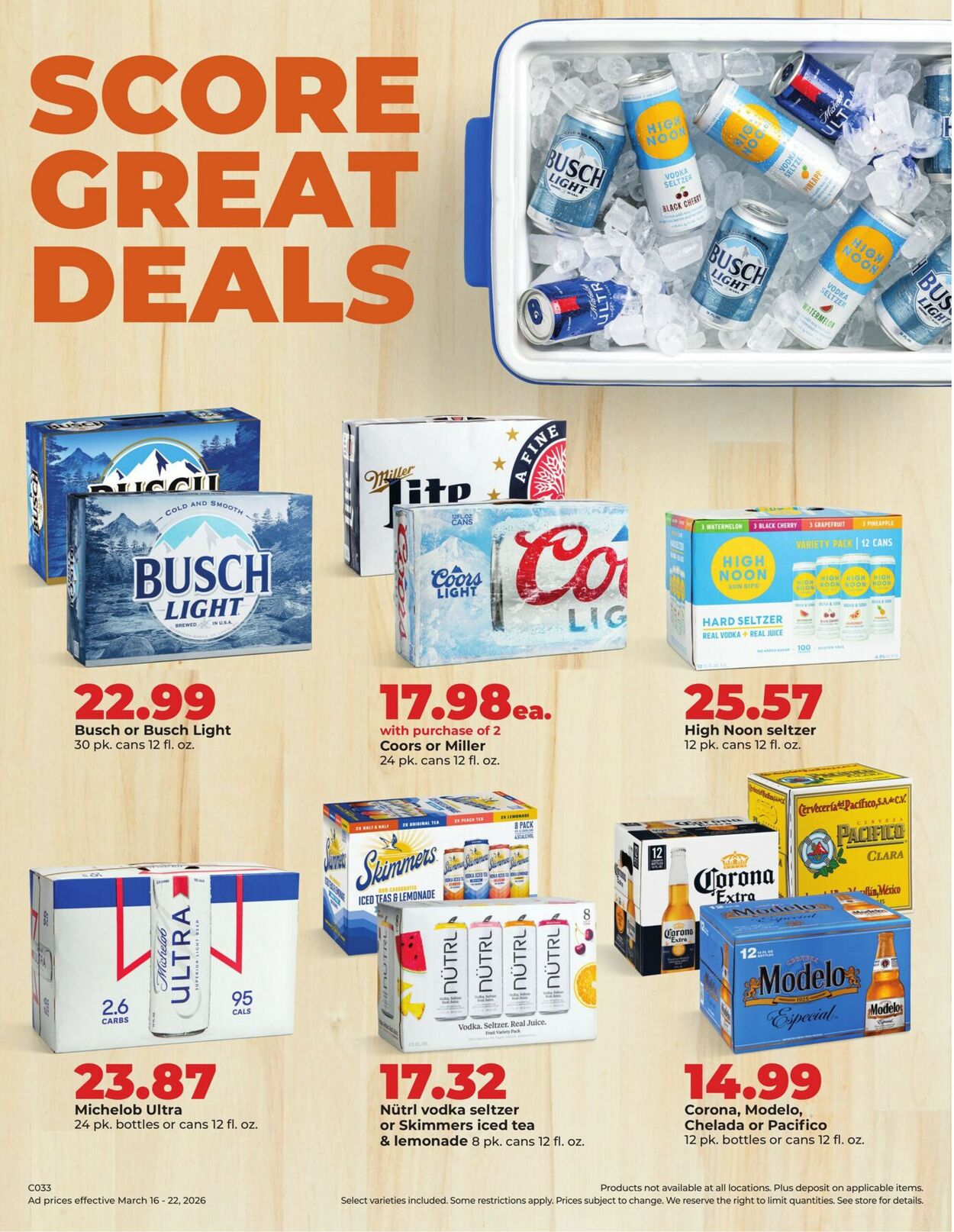 Catalogue HyVee from 03/16/2026
