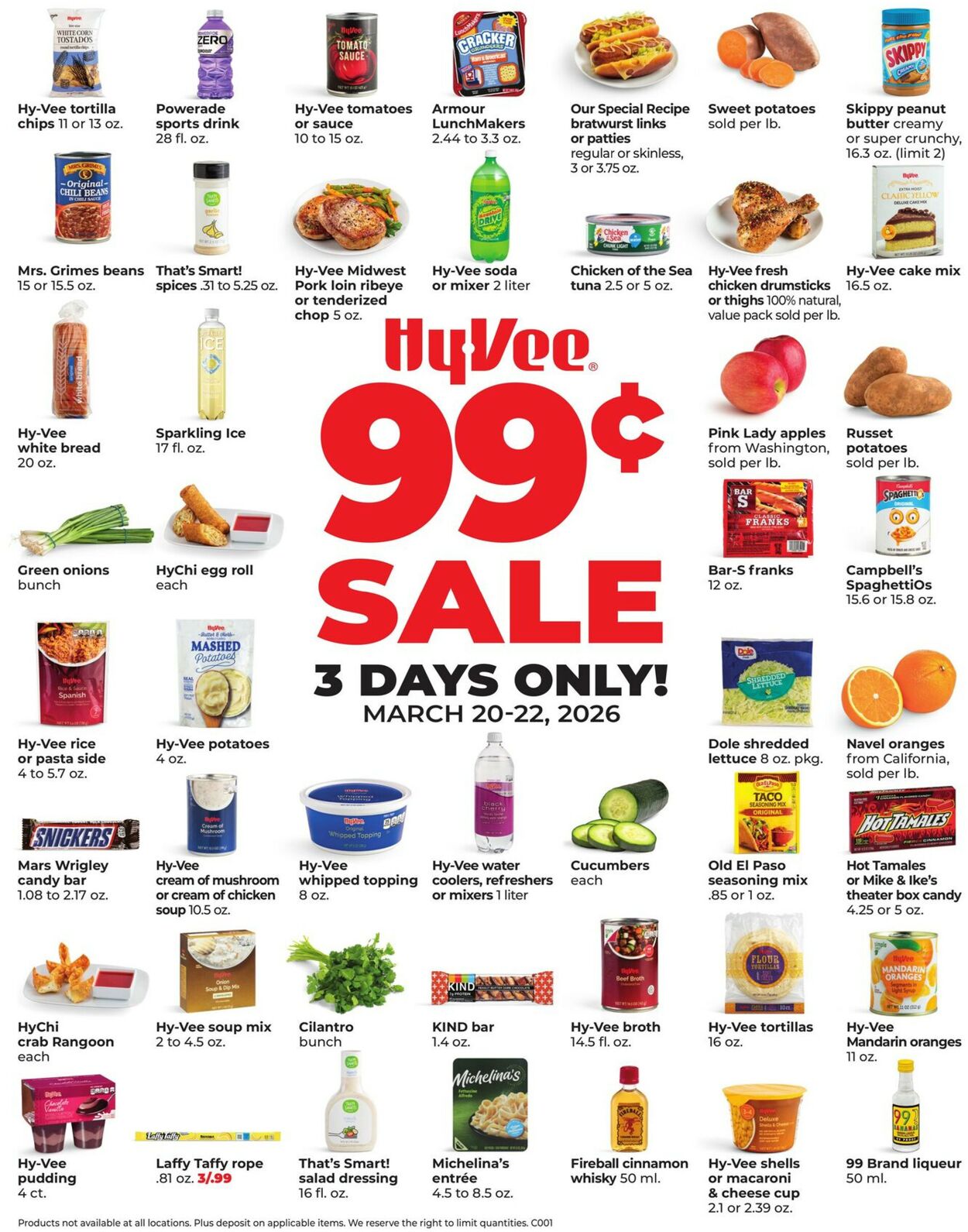 Catalogue HyVee from 03/20/2026