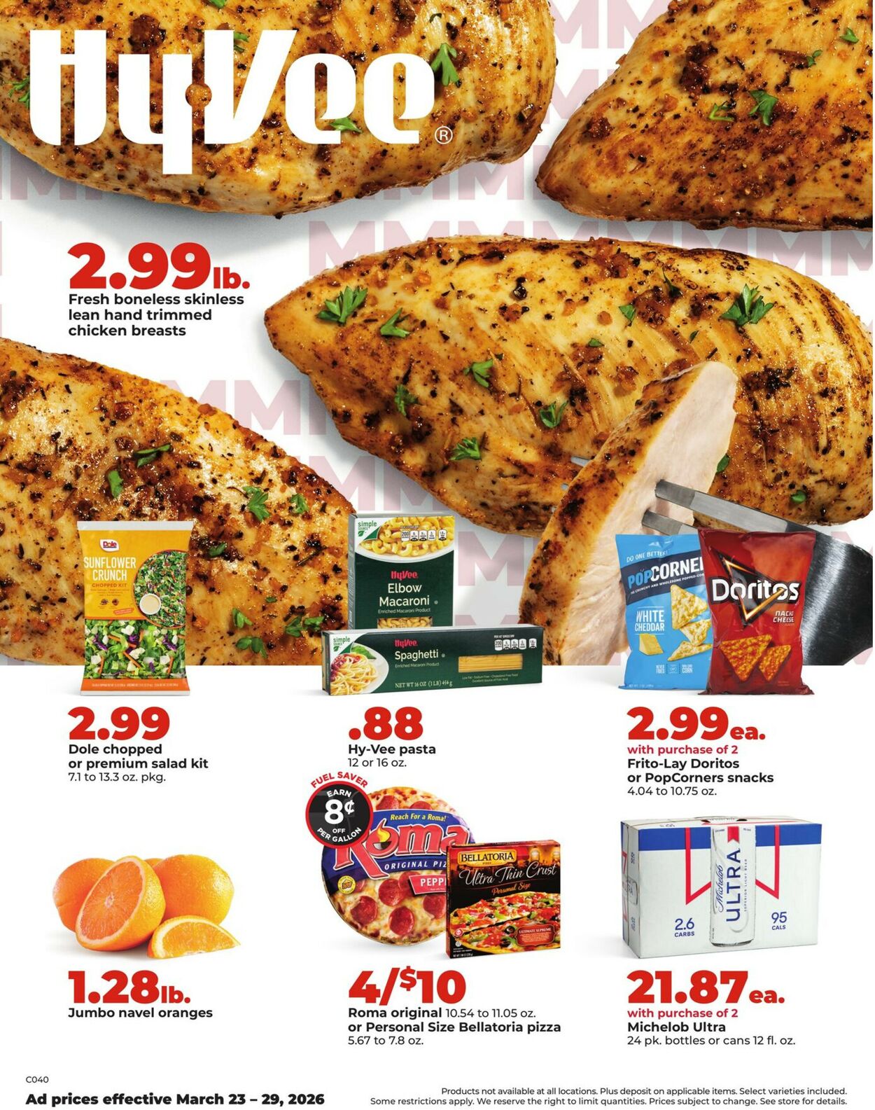 Catalogue HyVee from 03/23/2026
