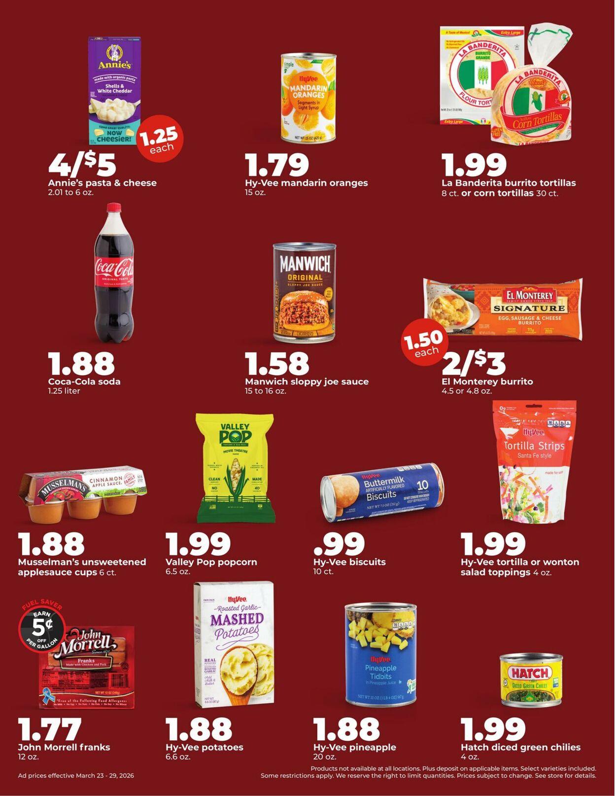 Catalogue HyVee from 03/23/2026