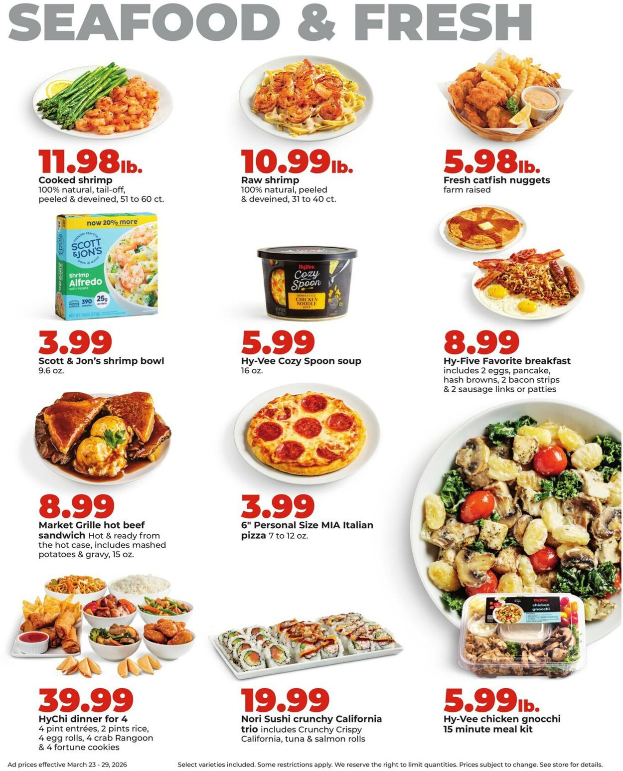 Catalogue HyVee from 03/23/2026