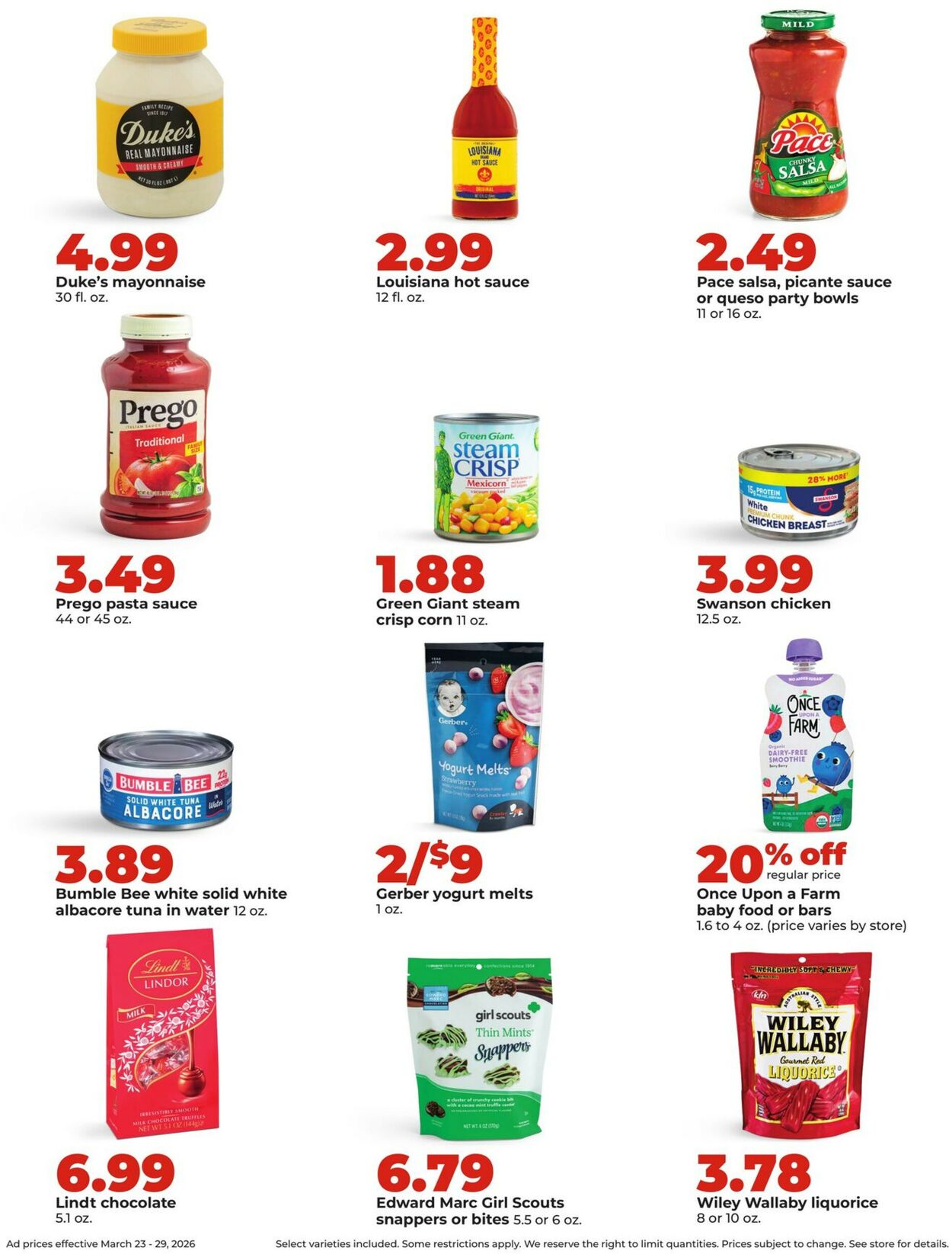 Catalogue HyVee from 03/23/2026