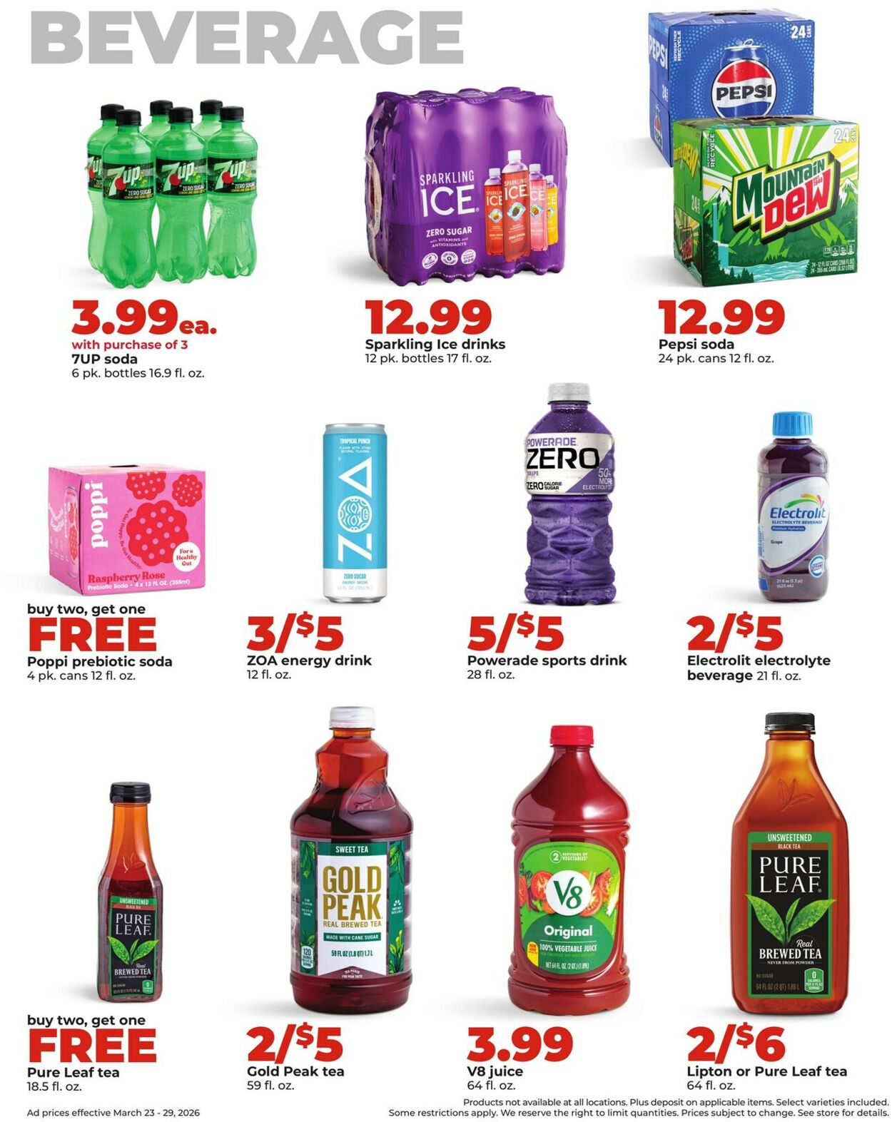 Catalogue HyVee from 03/23/2026