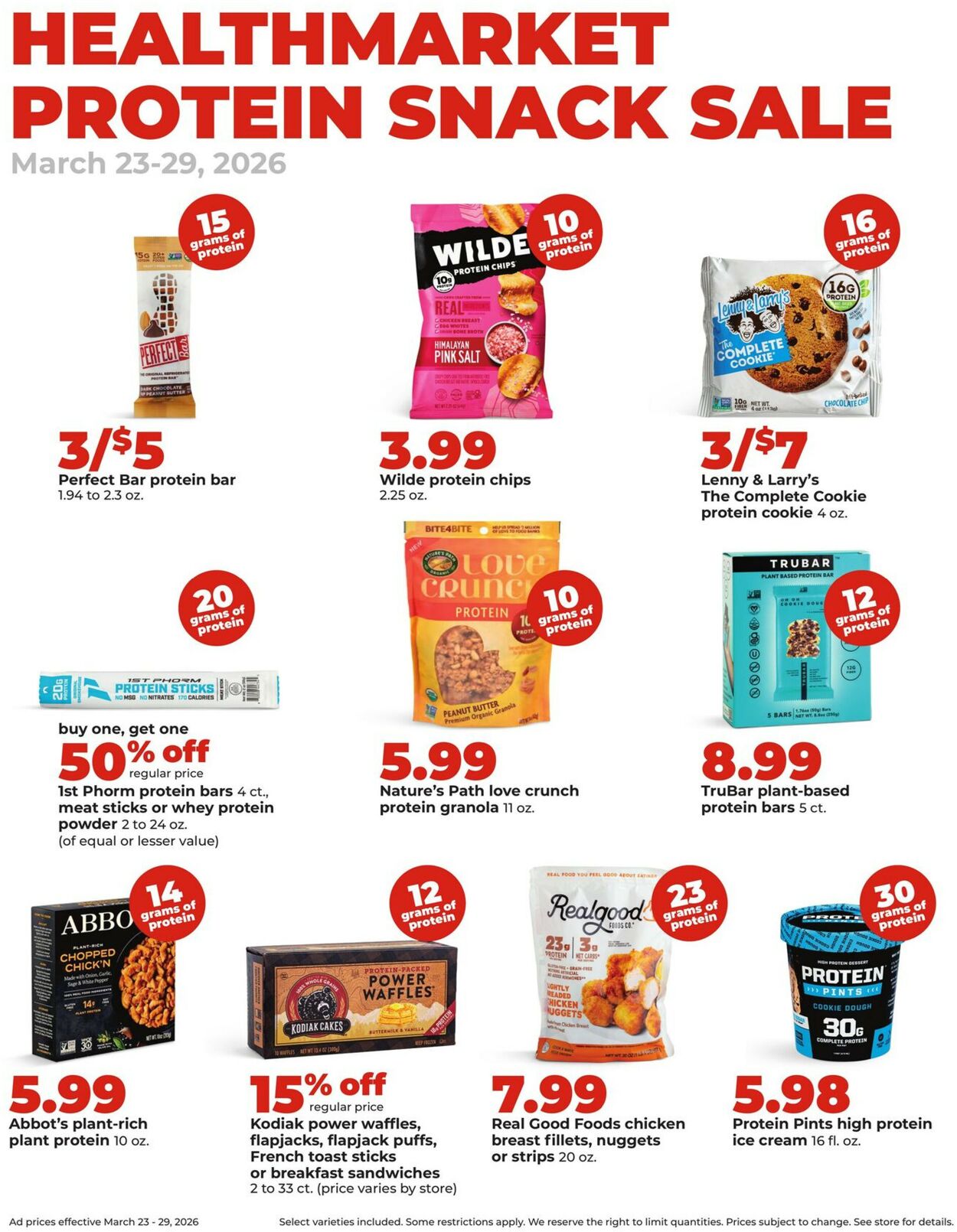 Catalogue HyVee from 03/23/2026