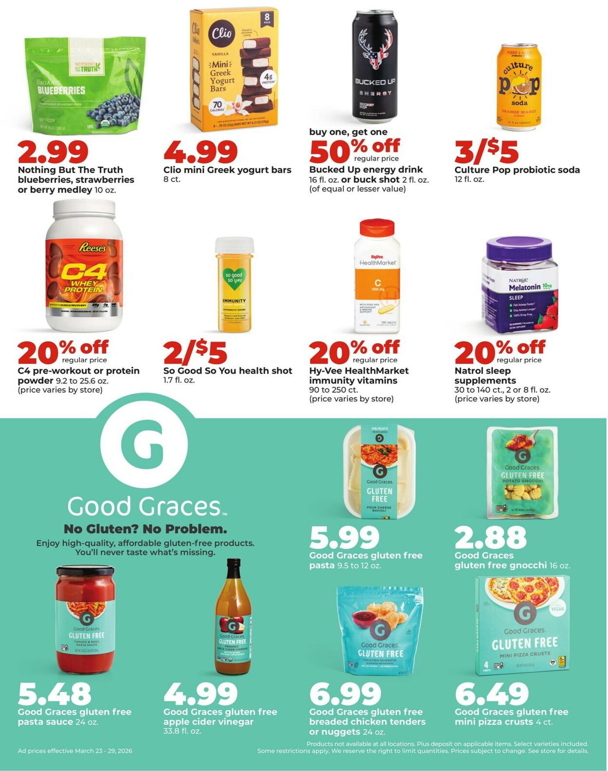 Catalogue HyVee from 03/23/2026
