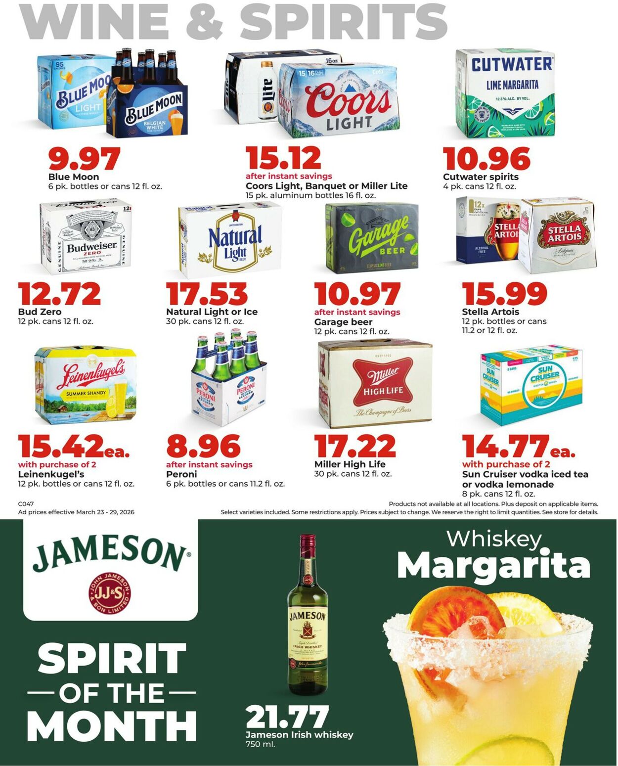 Catalogue HyVee from 03/23/2026