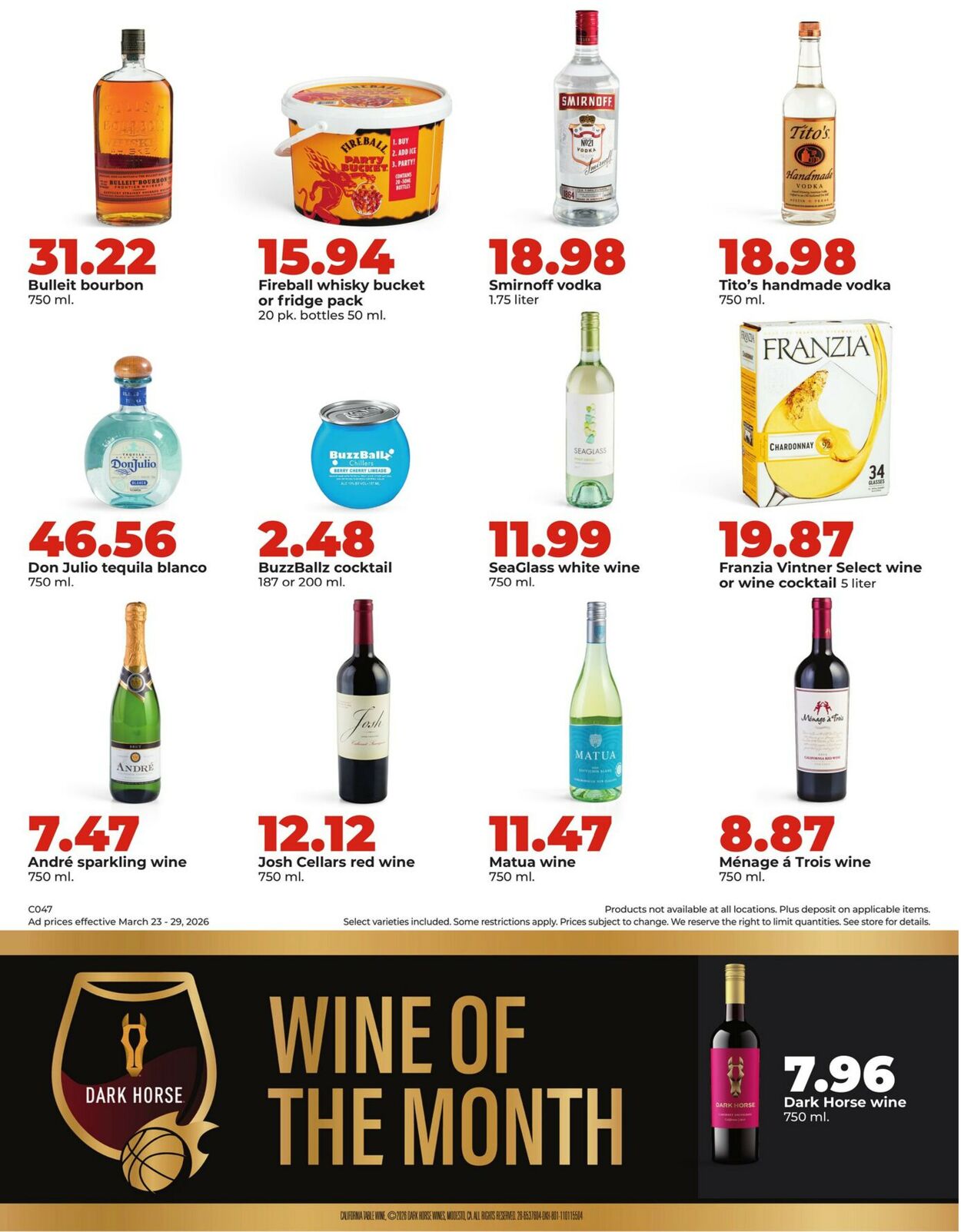 Catalogue HyVee from 03/23/2026