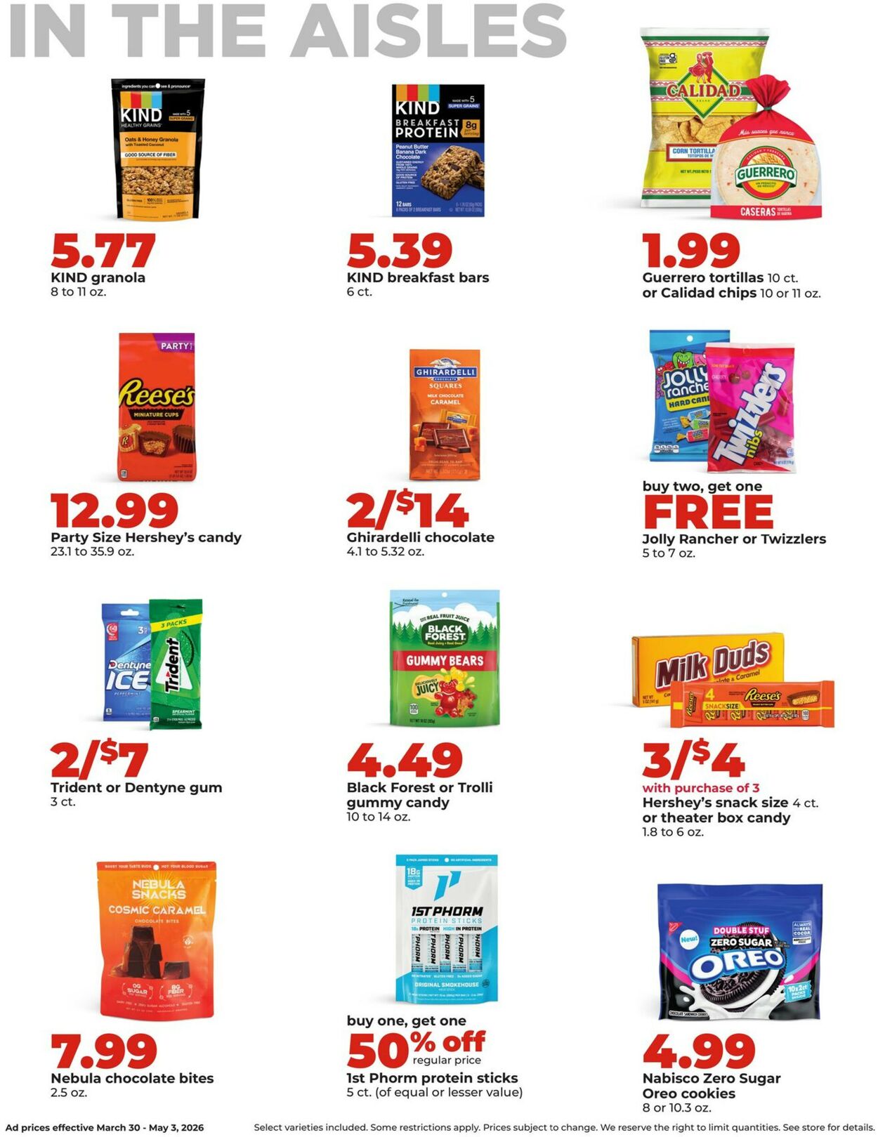 Catalogue HyVee from 03/30/2026