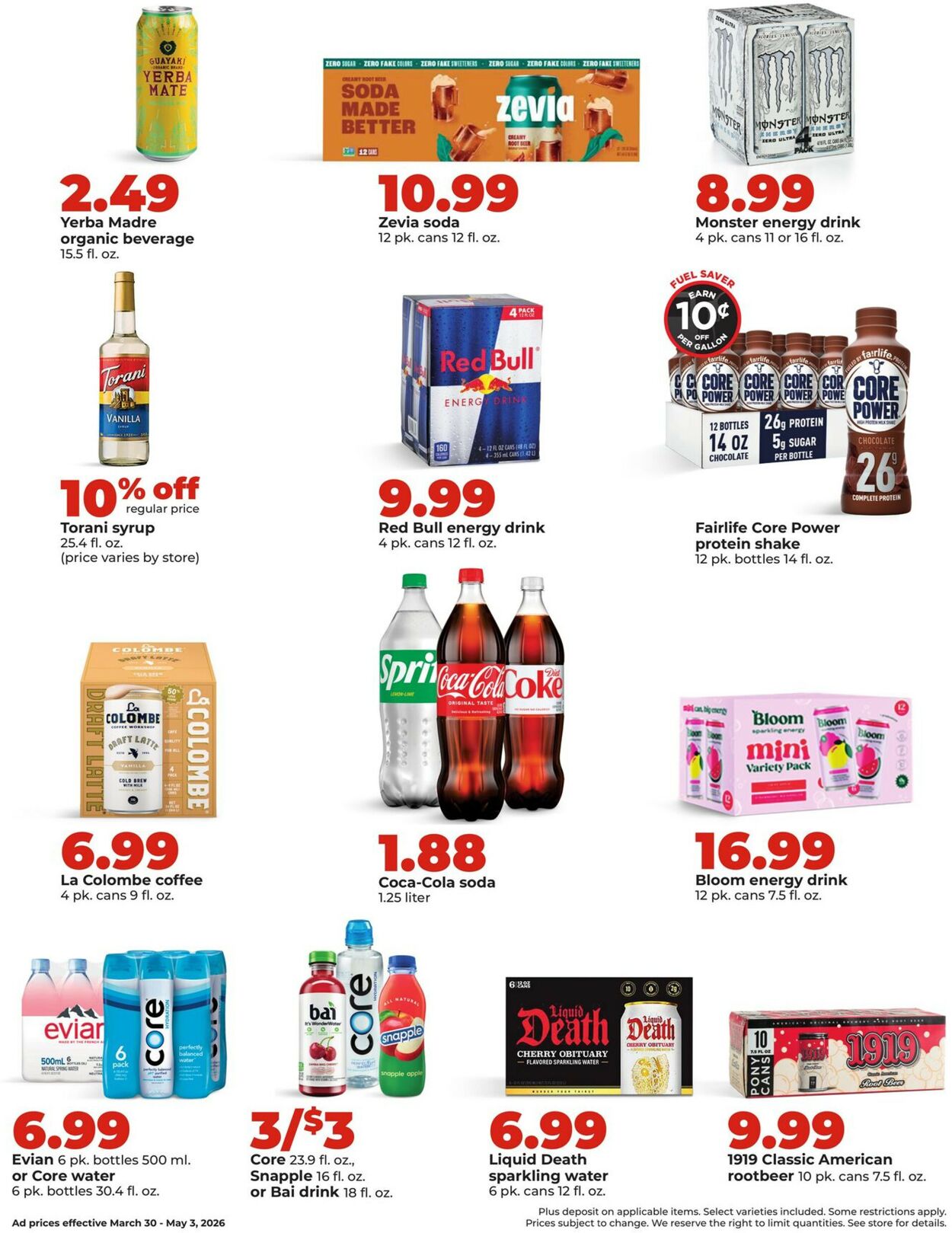 Catalogue HyVee from 03/30/2026