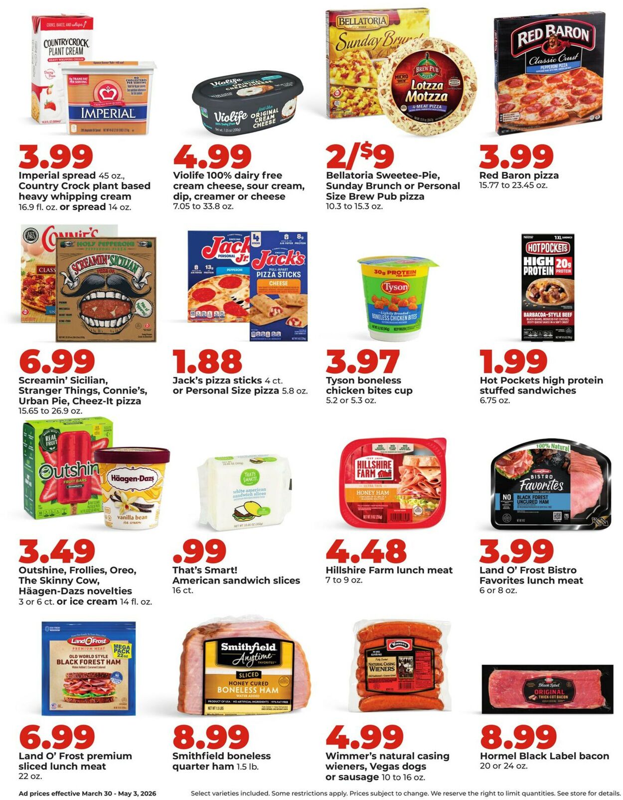 Catalogue HyVee from 03/30/2026
