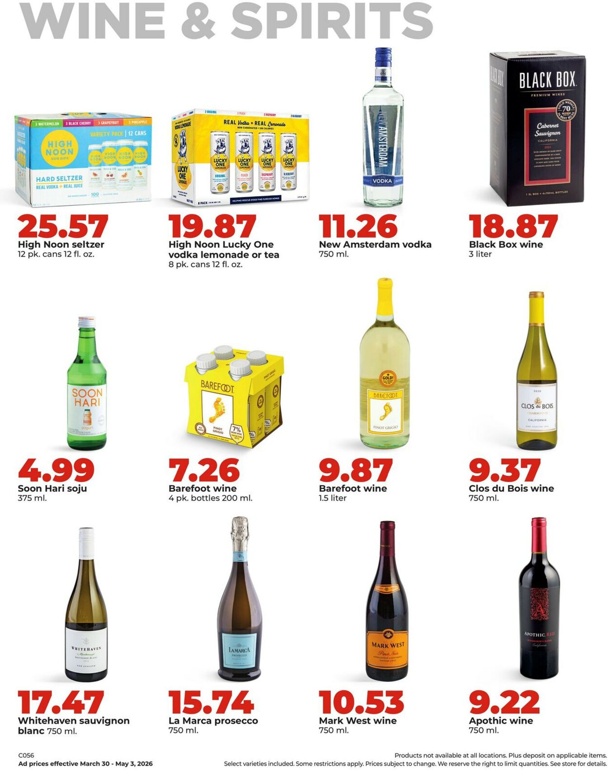 Catalogue HyVee from 03/30/2026