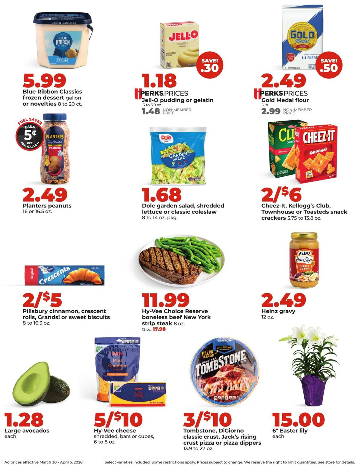 Catalogue HyVee from 03/30/2026