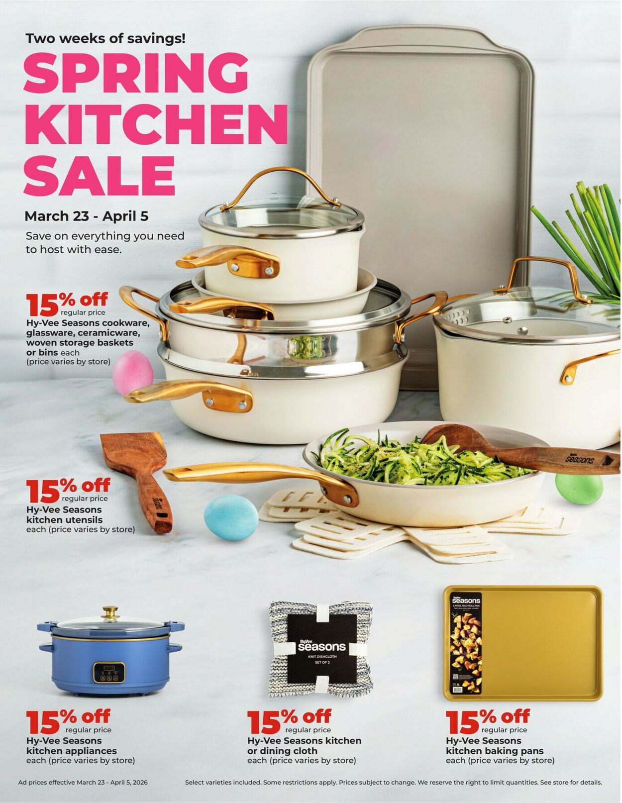 Catalogue HyVee from 03/30/2026