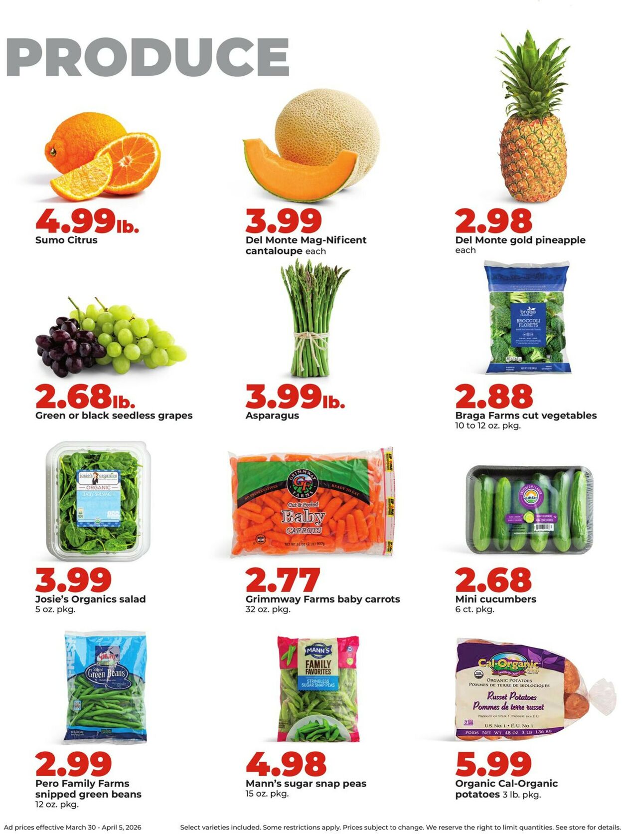 Catalogue HyVee from 03/30/2026