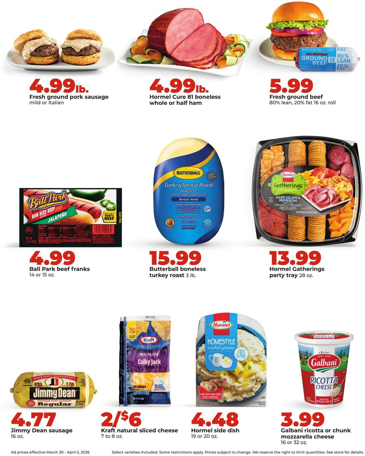 Catalogue HyVee from 03/30/2026