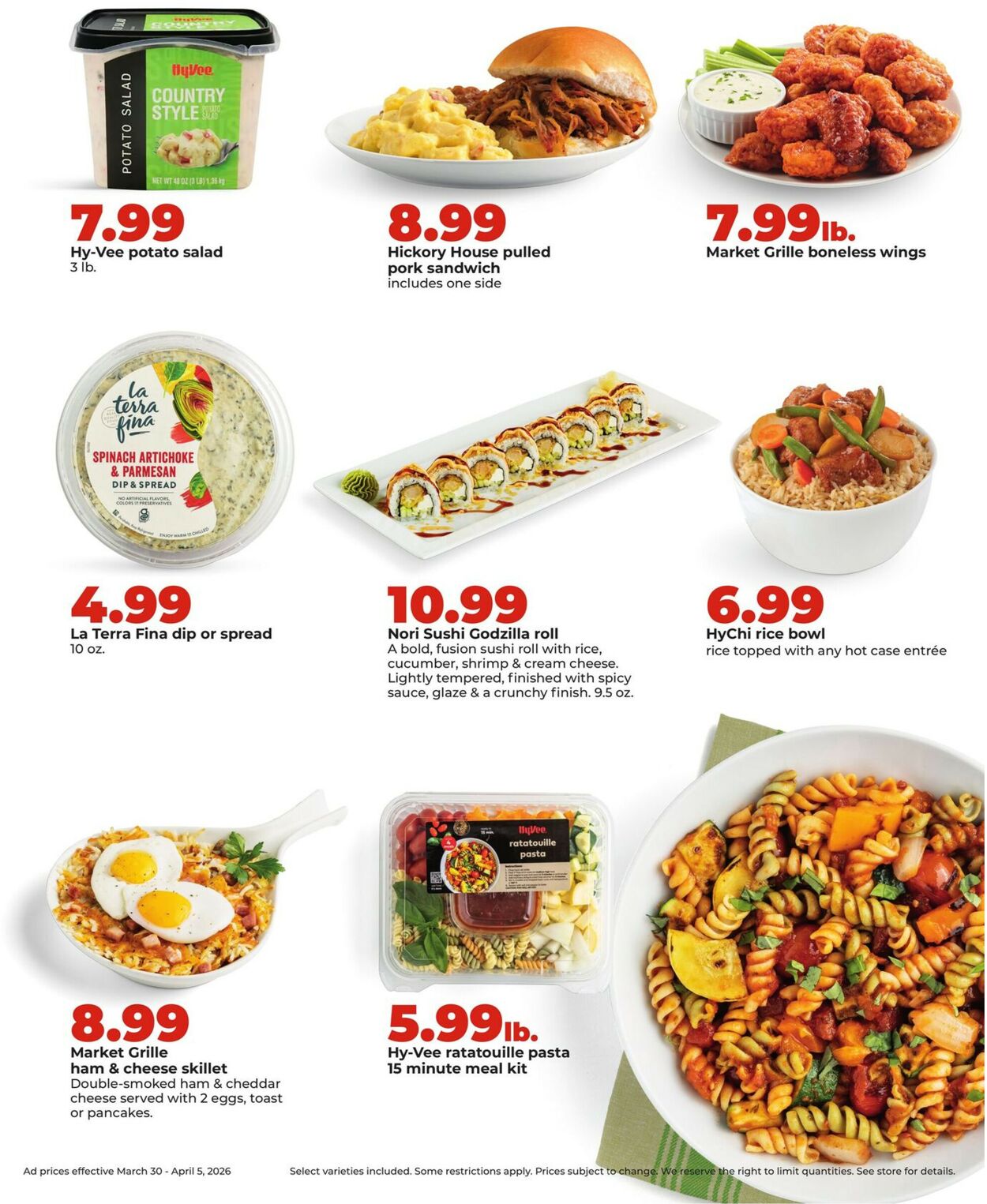 Catalogue HyVee from 03/30/2026