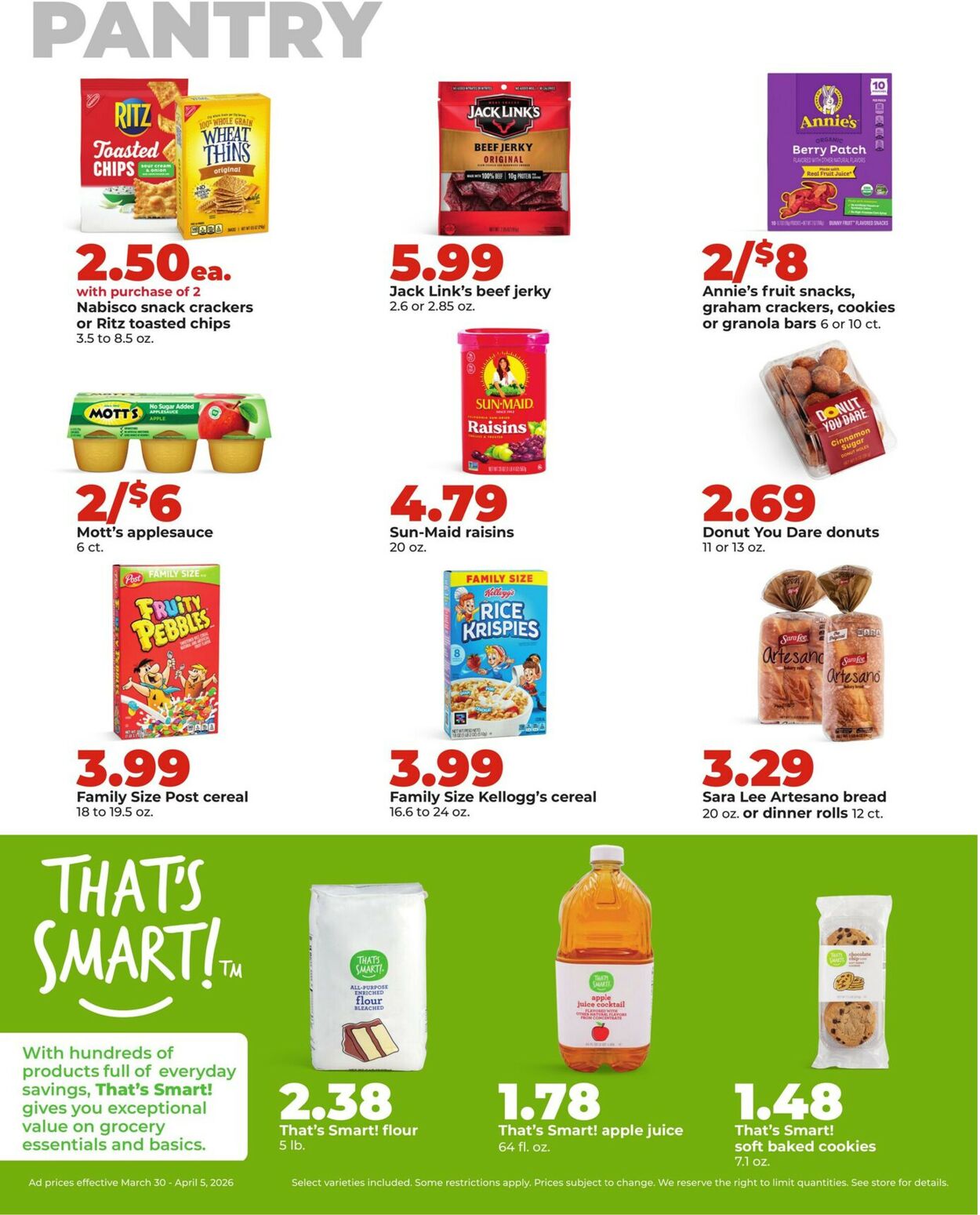 Catalogue HyVee from 03/30/2026